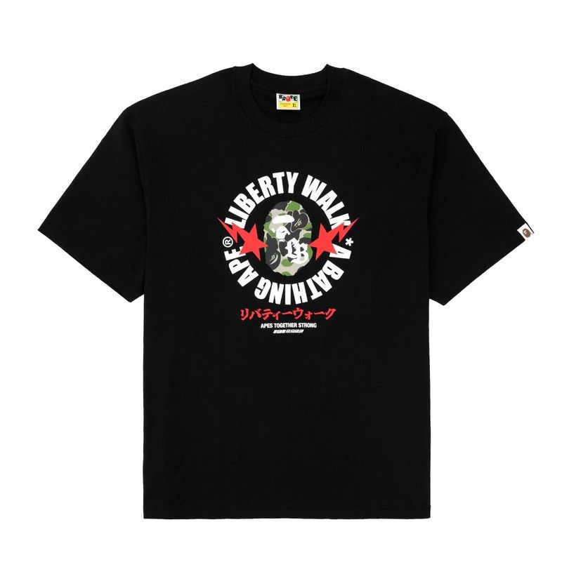 Bape Bape Liberty Walk Tee Size ONE SIZE - 1 Thumbnail