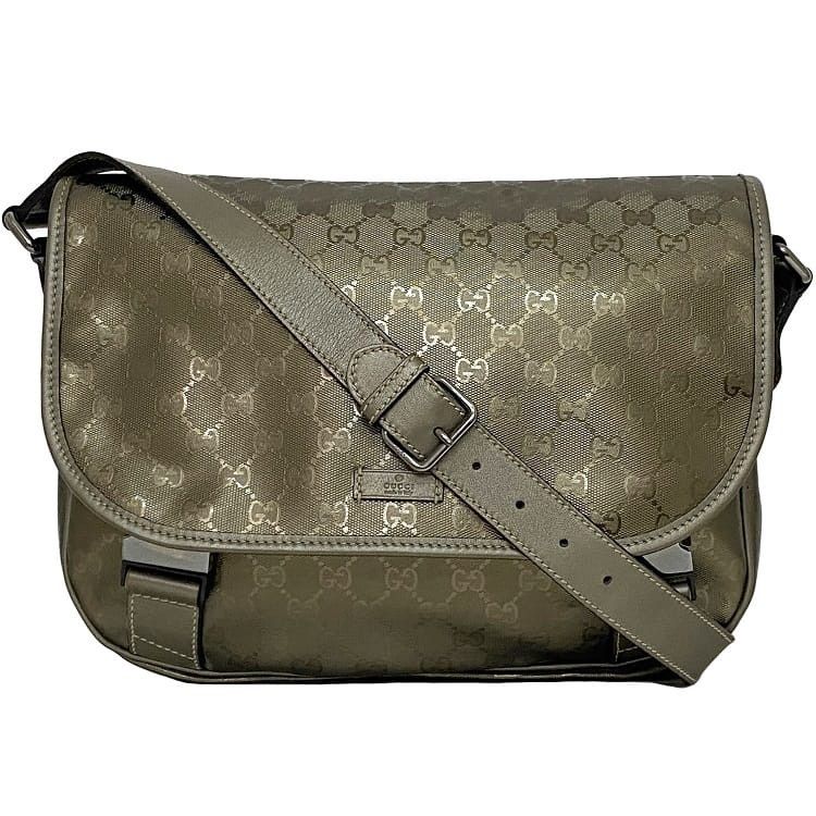 Gucci GUCCI Shoulder Bag Green Leather Size ONE SIZE - 1 Thumbnail