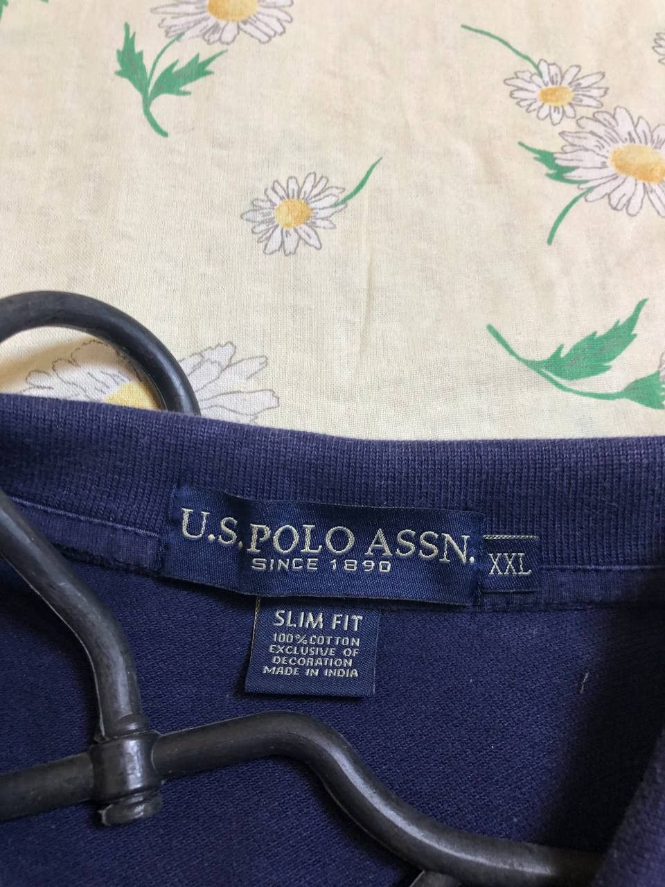 U.S. Polo Assn. U.S. Polo Assn. Men's Short Sleeve Polo Navy Color Size US XXL / EU 58 / 5 - 2 Thumbnail