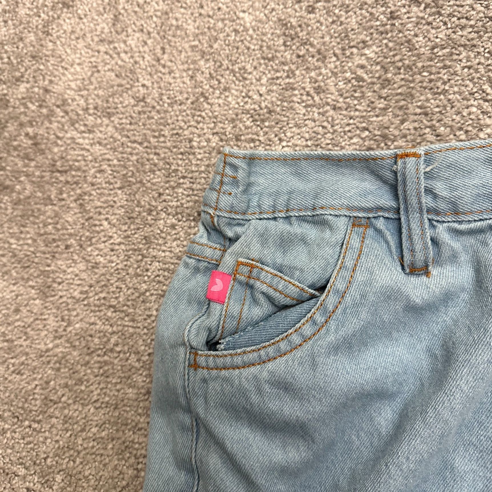 Vintage Woman Within Jeans Womens 16WP Blue Elastic Waist Casual 32x27 Size 40" / US 18 - 5 Thumbnail