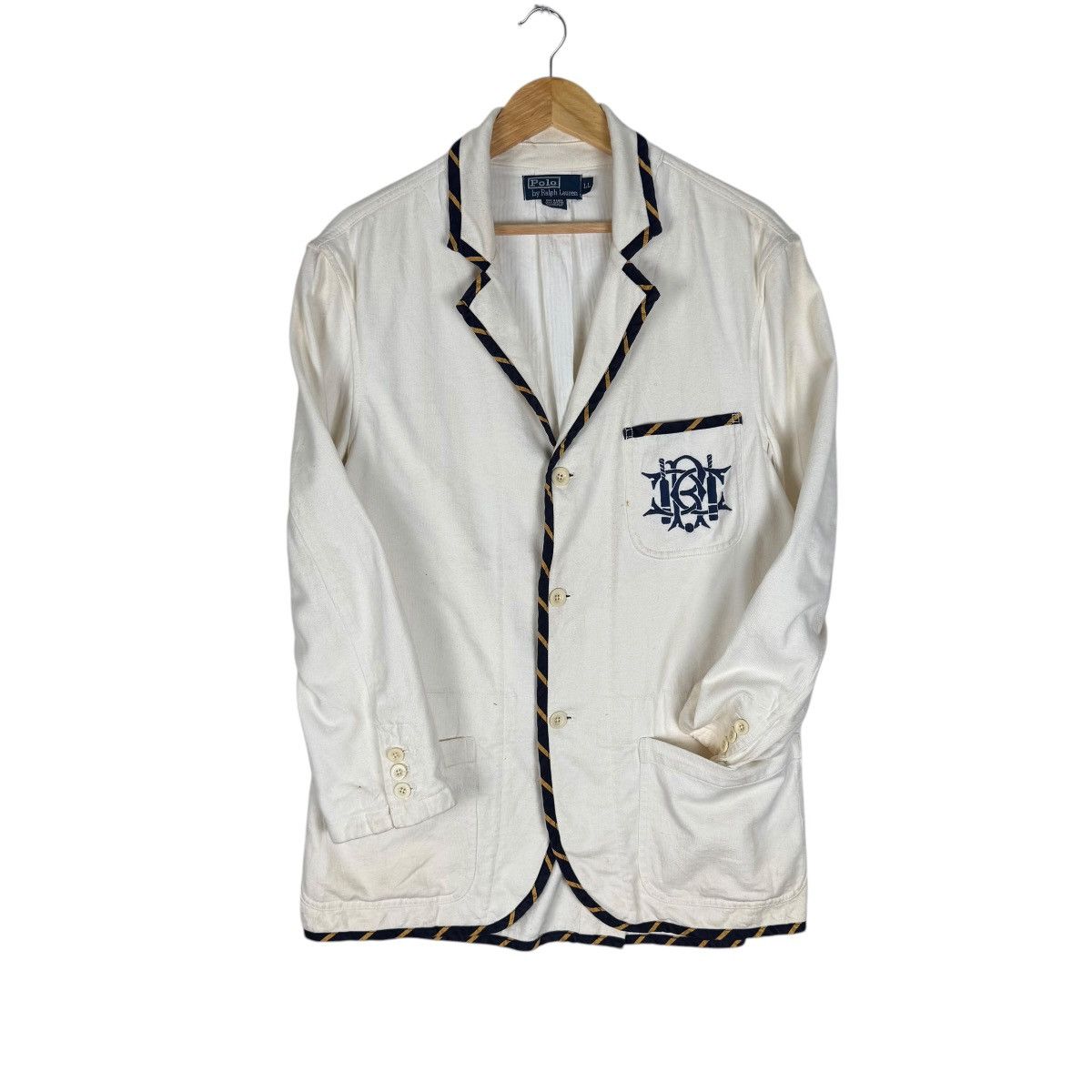 Polo Ralph Lauren 🌟POLO RL BLAZER COAT Size US L / EU 52-54 / 3 - 2 Thumbnail