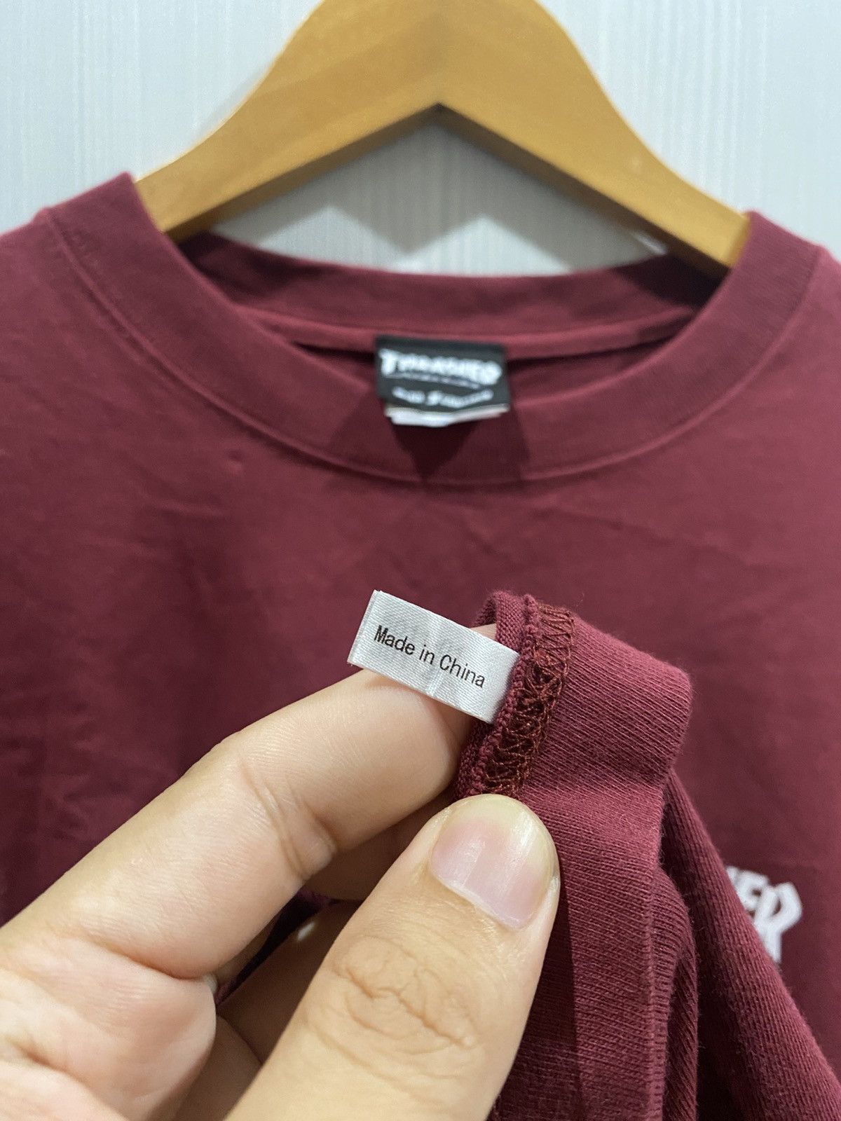 Thrasher × Welcome Skateboards Thrasher Magazine Skate Longsleeve T Shirt Size US L / EU 52-54 / 3 - 7 Thumbnail