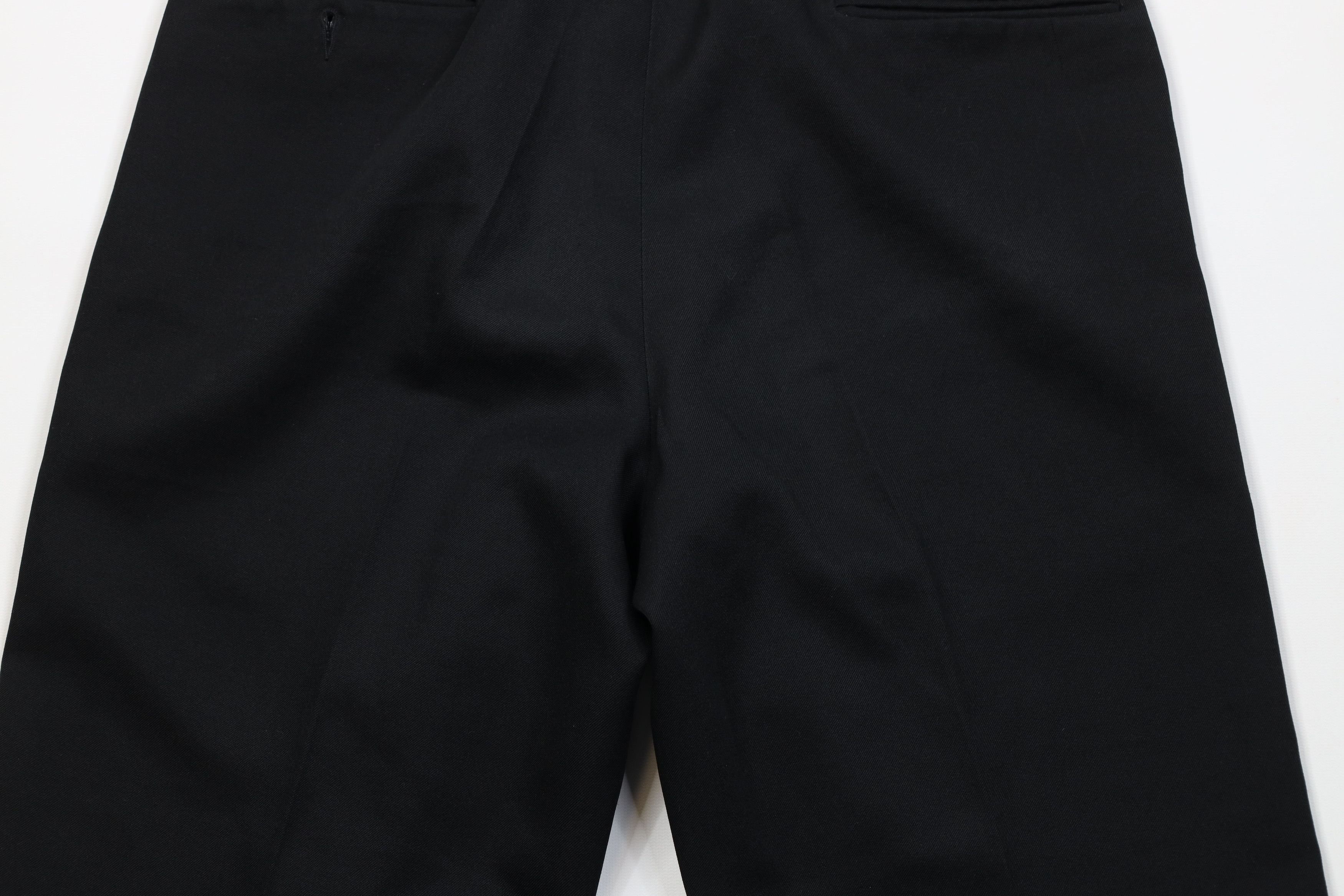 Vintage Vintage 70s Streetwear Flared Wide Leg Chino Pants Black USA Size US 32 / EU 48 - 12 Thumbnail