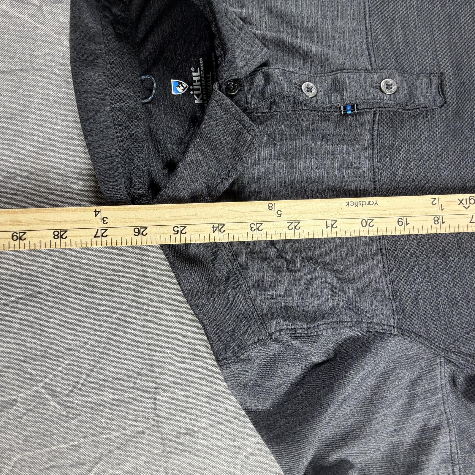 Kuhl Kuhl Shirt Men's S Grey Engineered Polo Lightweight Size US S / EU 44-46 / 1 - 3 Thumbnail