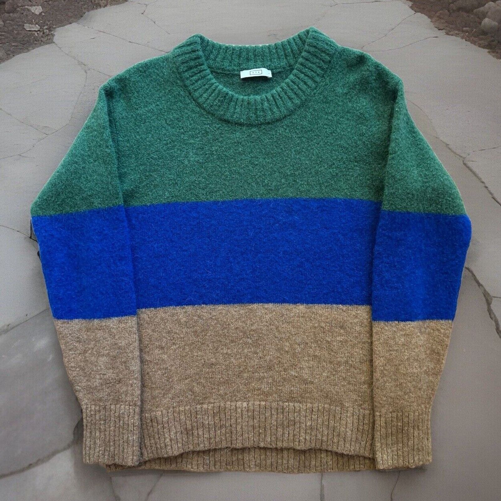 MOTHER AYR Kickback Sweater Women's Small Multicolor Wool Glam Size S / US 4 / IT 40 - 1 Thumbnail