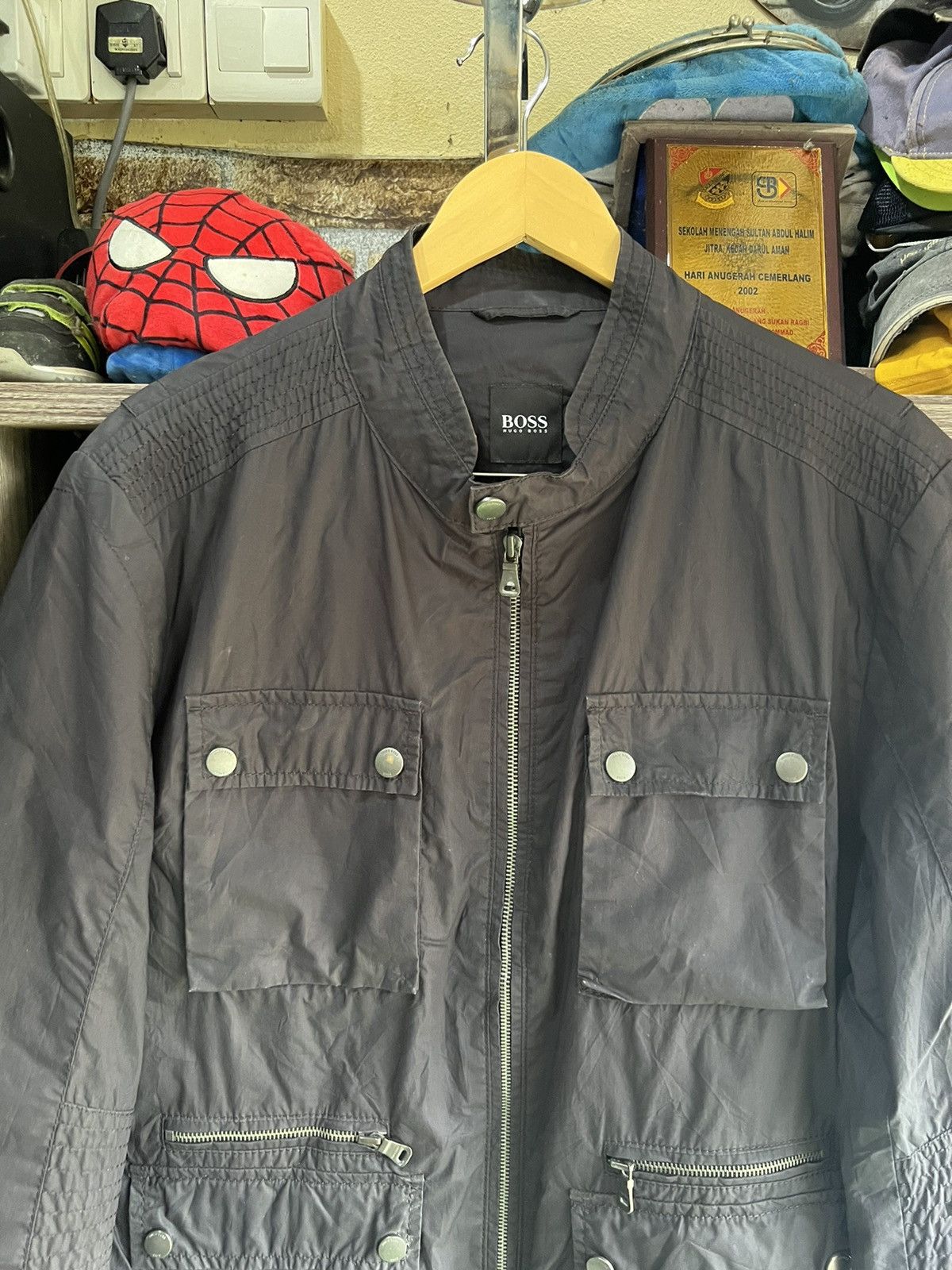 Hugo Boss 🔥Boss Hugo Boss Zipper Jacket Size US M / EU 48-50 / 2 - 4 Thumbnail