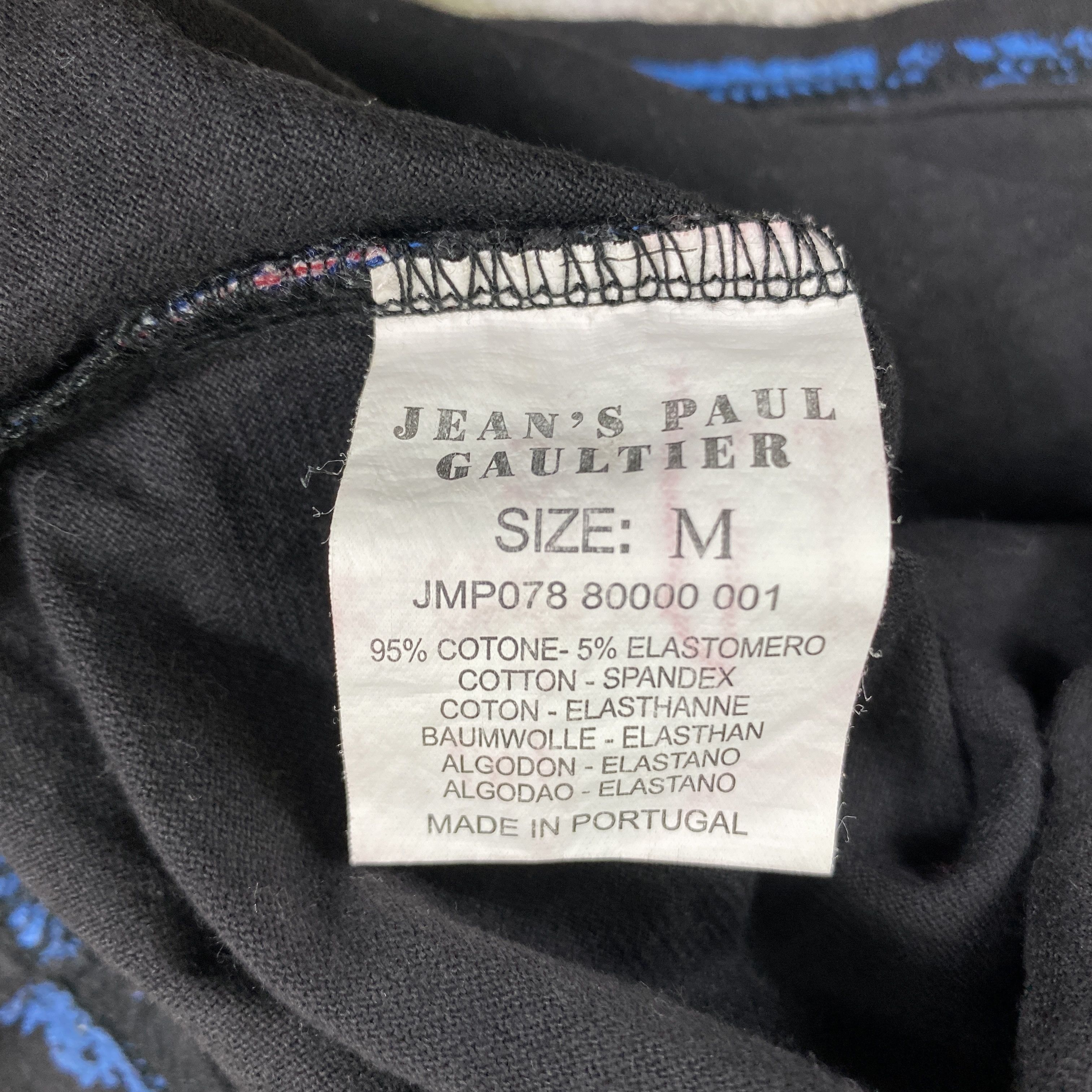 Gaultier Homme Objet Vintage Jean Paul Gaultier V Neck T-shirt -D010 Size M / US 6-8 / IT 42-44 - 5 Thumbnail