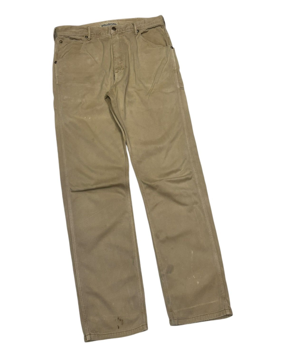 Hysteric Glamour SPELLBOUND FADED BROWN PAINTER PANTS Size US 31 - 5 Thumbnail