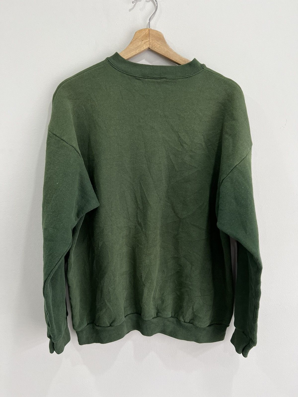 Vintage Vintage Easy To Please Do It My Way Sweater Spoiled green Size US L / EU 52-54 / 3 - 3 Thumbnail