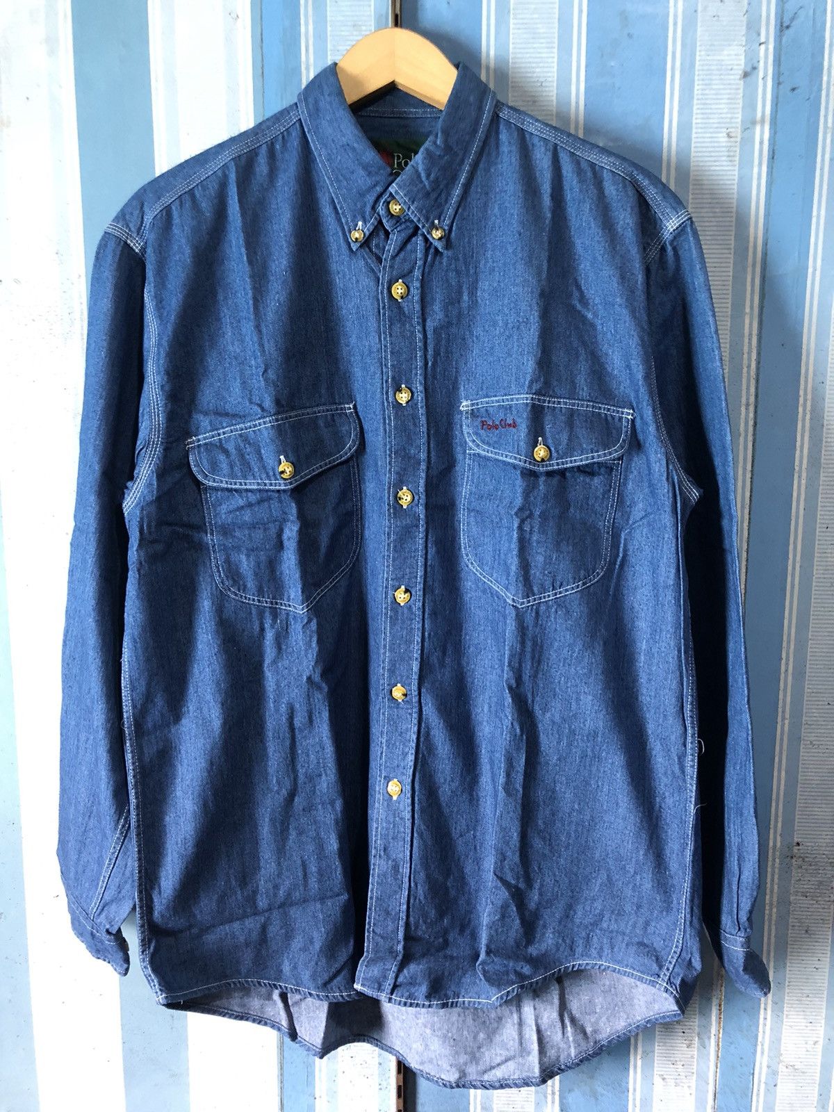 Polo Ralph Lauren Vintage Polo club Size US XL / EU 56 / 4 - 2 Thumbnail