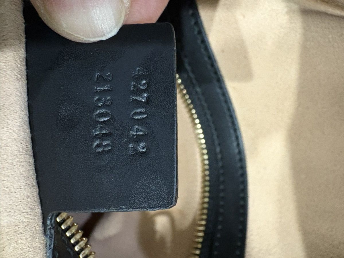 Gucci Black GG Supreme Canvas Bee Backpack Size ONE SIZE - 11 Thumbnail