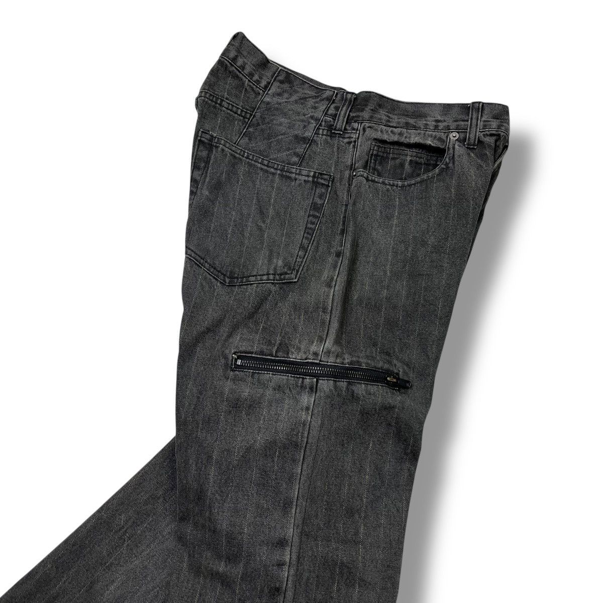 PPFM Archive PPFM Japan Pinstripe Denim Pants Size US 27 - 14 Thumbnail