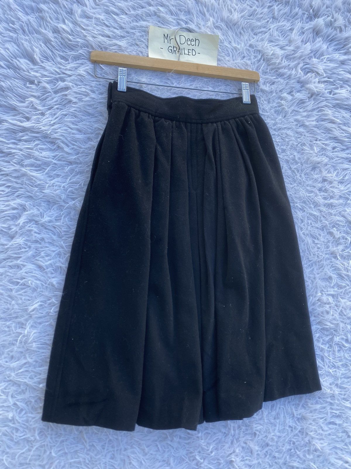 Yves Saint Laurent Rare Vintage Yves Saint Laurent YSL Wool Skirt Size 25" / US 0 / IT 36 - 18 Thumbnail