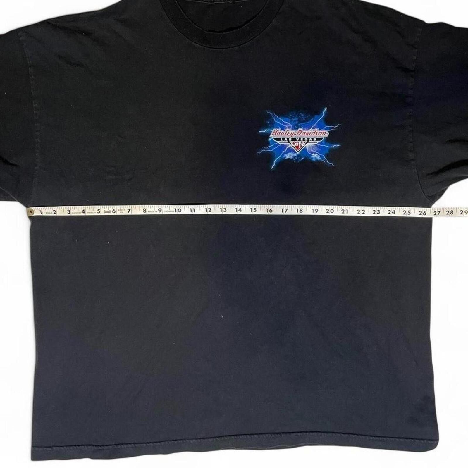 Harley Davidson Vintage Harley-Davidson Cafe Las Vegas Graphic T-Shirt 3XL Size US L / EU 52-54 / 3 - 2 Thumbnail