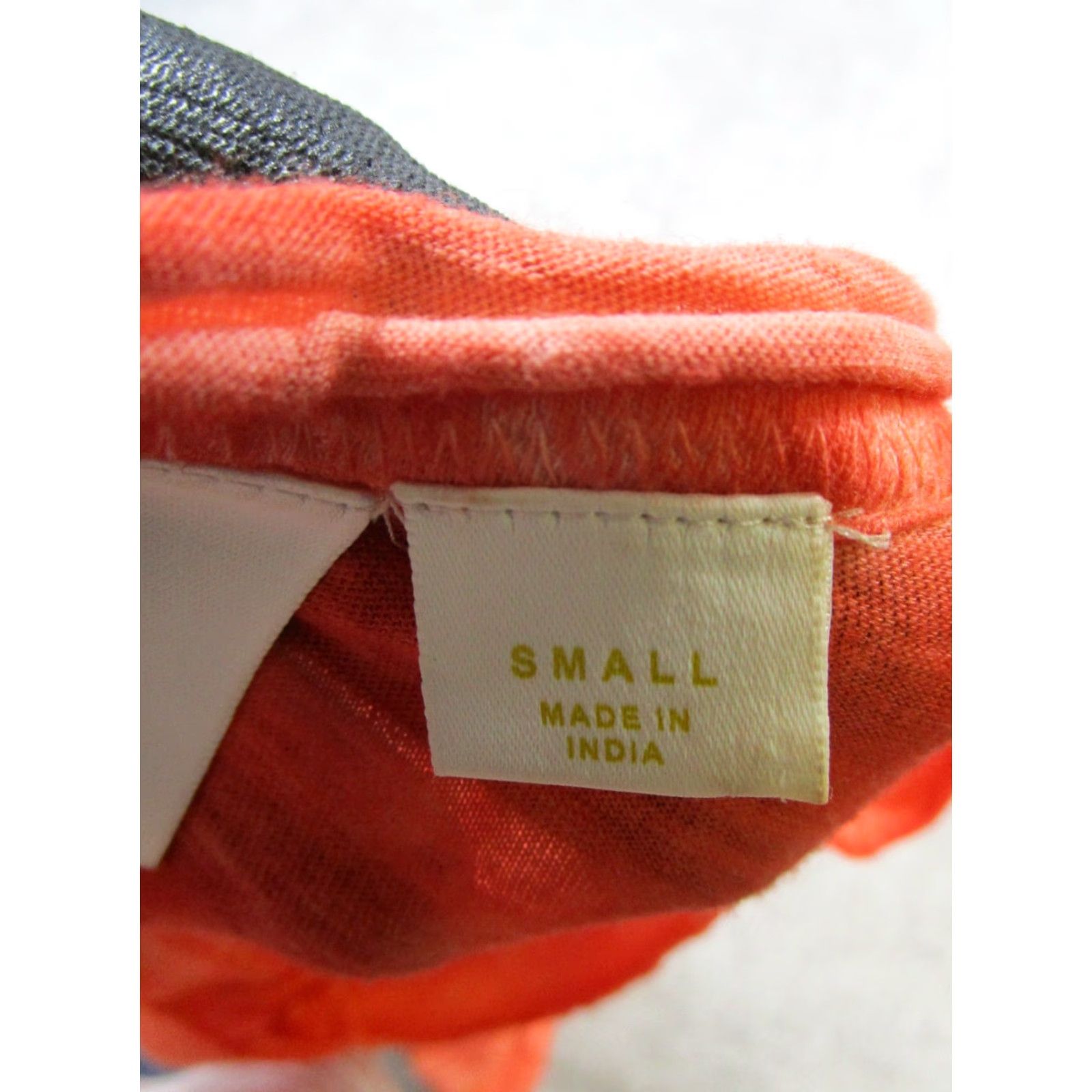 Vintage Maeve Shirt Womens Small Orange Cotton Pullover Size S / US 4 / IT 40 - 4 Thumbnail