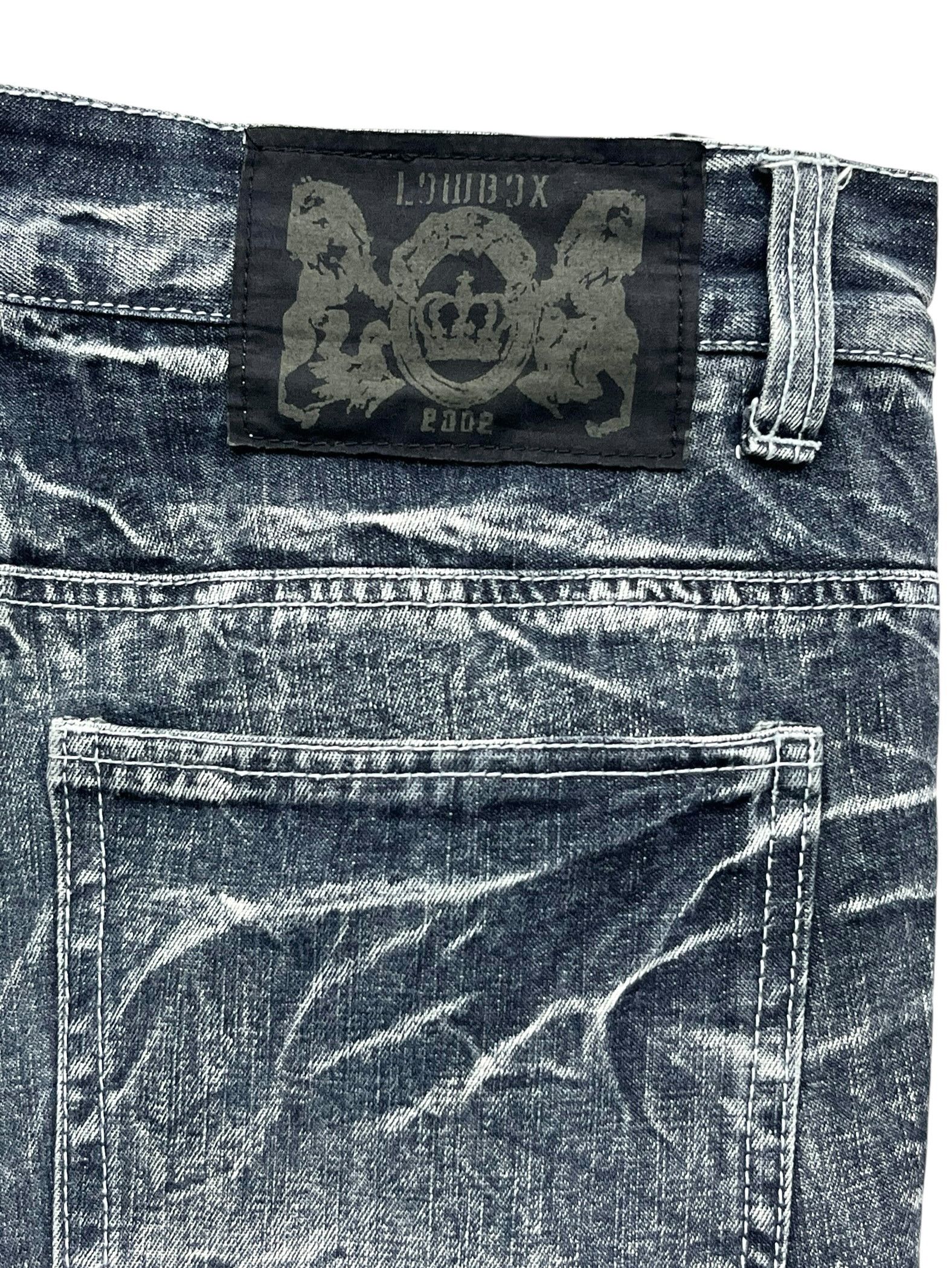 🤘🏼LOWBOX Ripped Grunge Punk Rock Denim Undercover Style