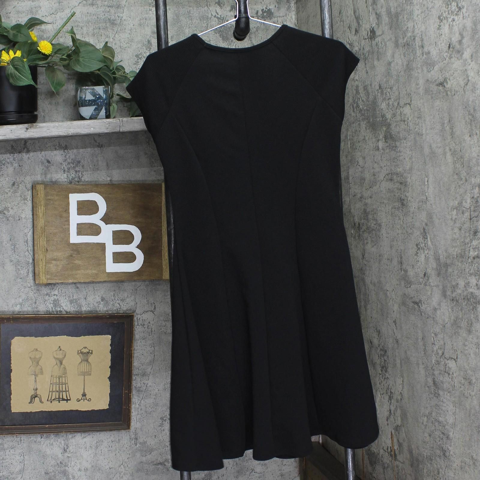 Other Nwt 24seven Comfort Apparel Sleeve Keyhole Dress Black M Size M / US 6-8 / IT 42-44 - 2 Thumbnail