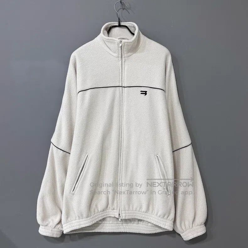 Balenciaga Balenciaga White fleece jacket Size US S / EU 44-46 / 1 - 1 Thumbnail