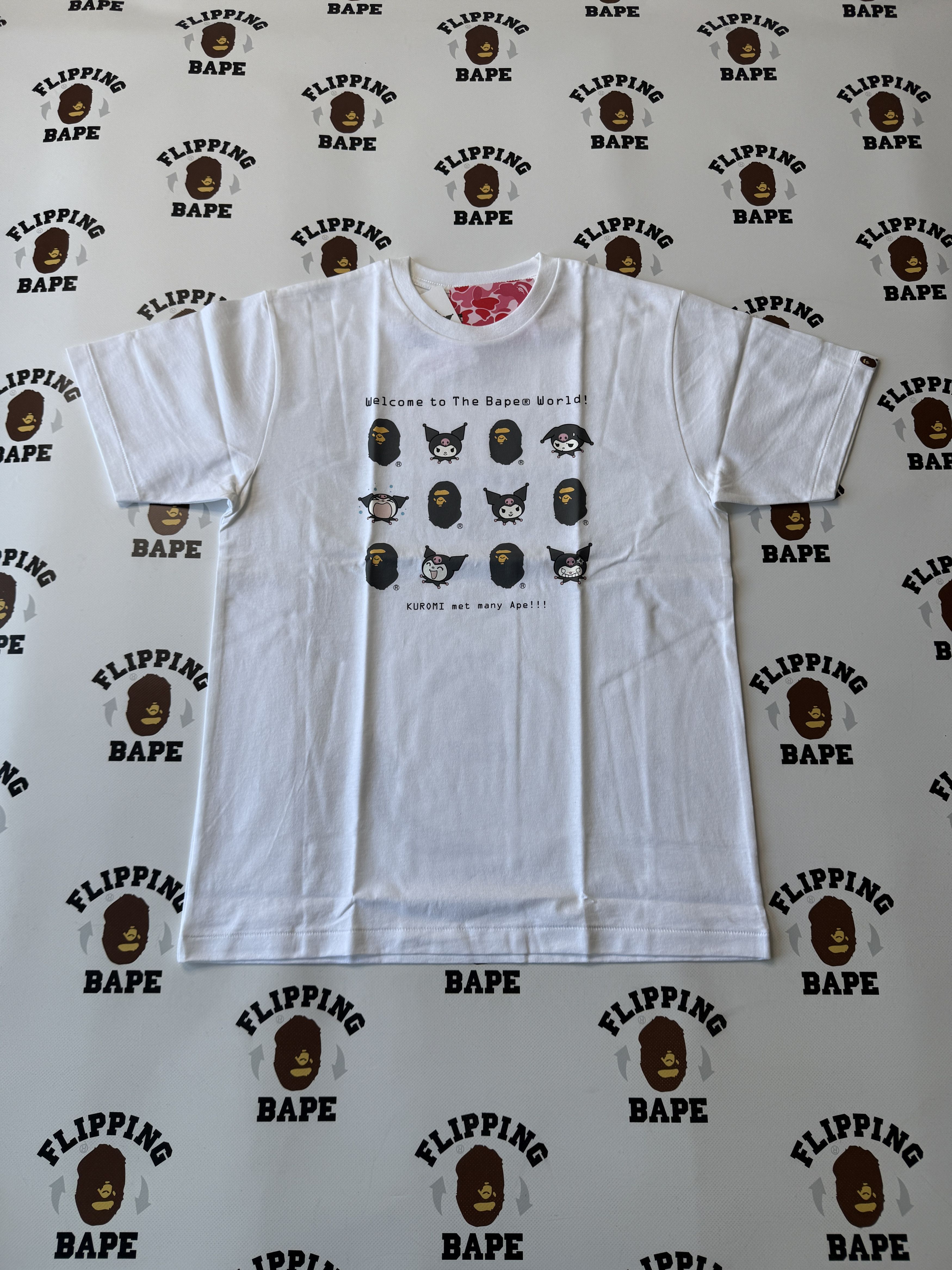 Bape BAPE X KUROMI TEE (2026) Size L / US 10 / IT 46 - 1 Thumbnail