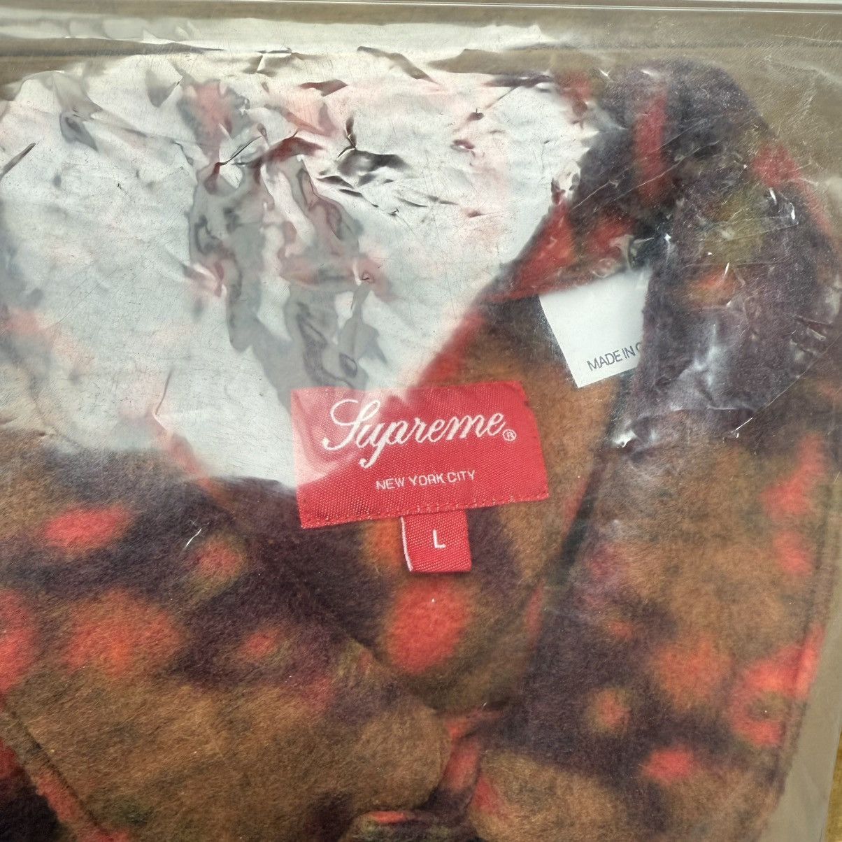 Supreme Supreme Paisley Fleece Shirt Size US L / EU 52-54 / 3 - 4 Thumbnail