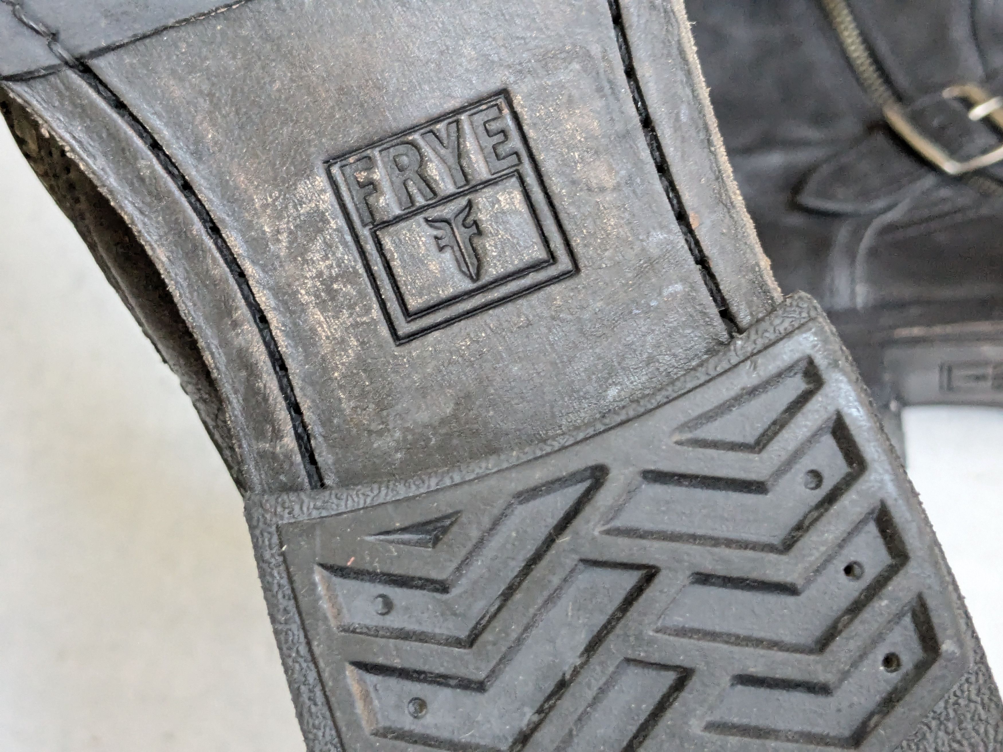 Frye Frye Engineer Boots Black Leather 10.5 M Leather Buckle Size US 10.5 / EU 43-44 - 16 Thumbnail