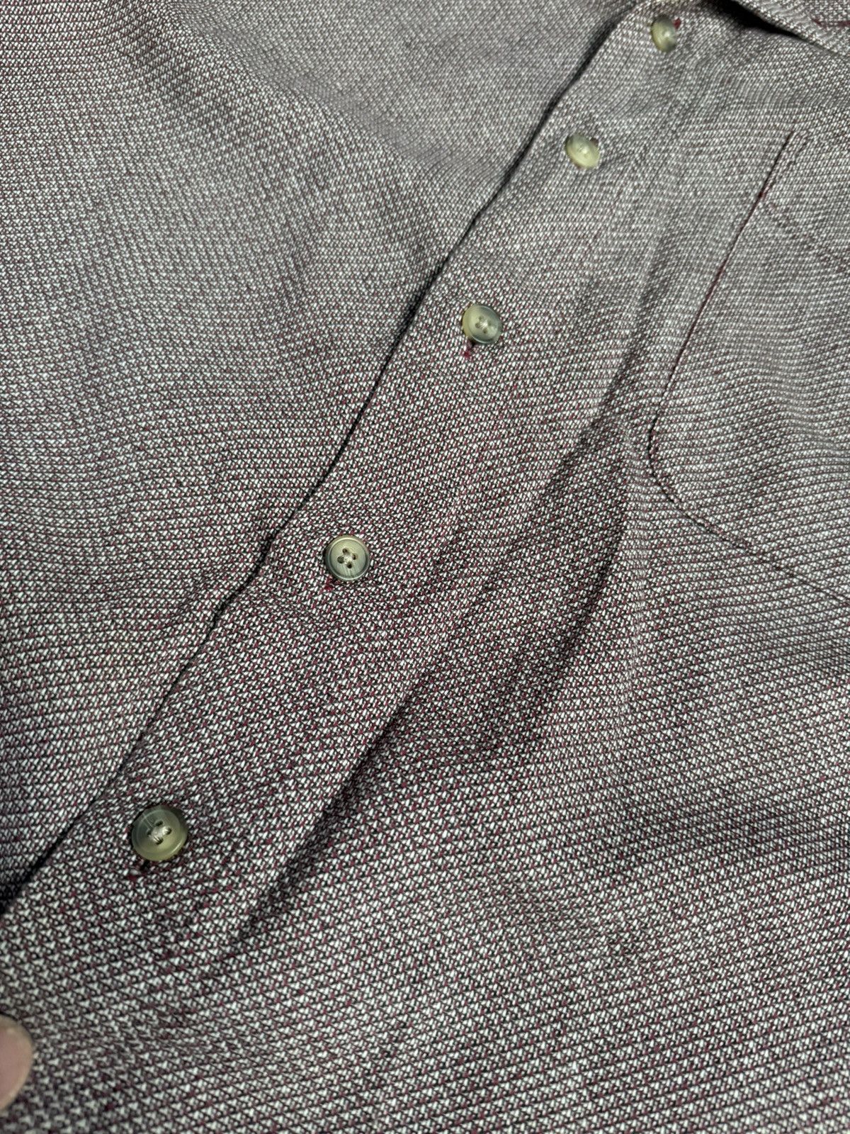 Yves Saint Laurent Ysl pour homme Yves Saint Laurent shirt without collar Size US M / EU 48-50 / 2 - 4 Thumbnail