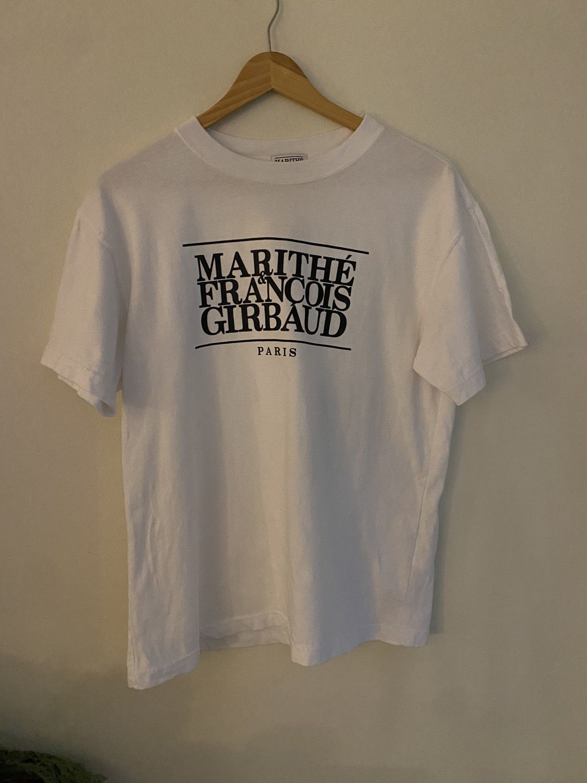 Supreme / Marithé + François Girbaud Tee SUPREME SS25 MARITHÉ + FRANÇOIS GIRBAUD TEE BLACK WHITE RED