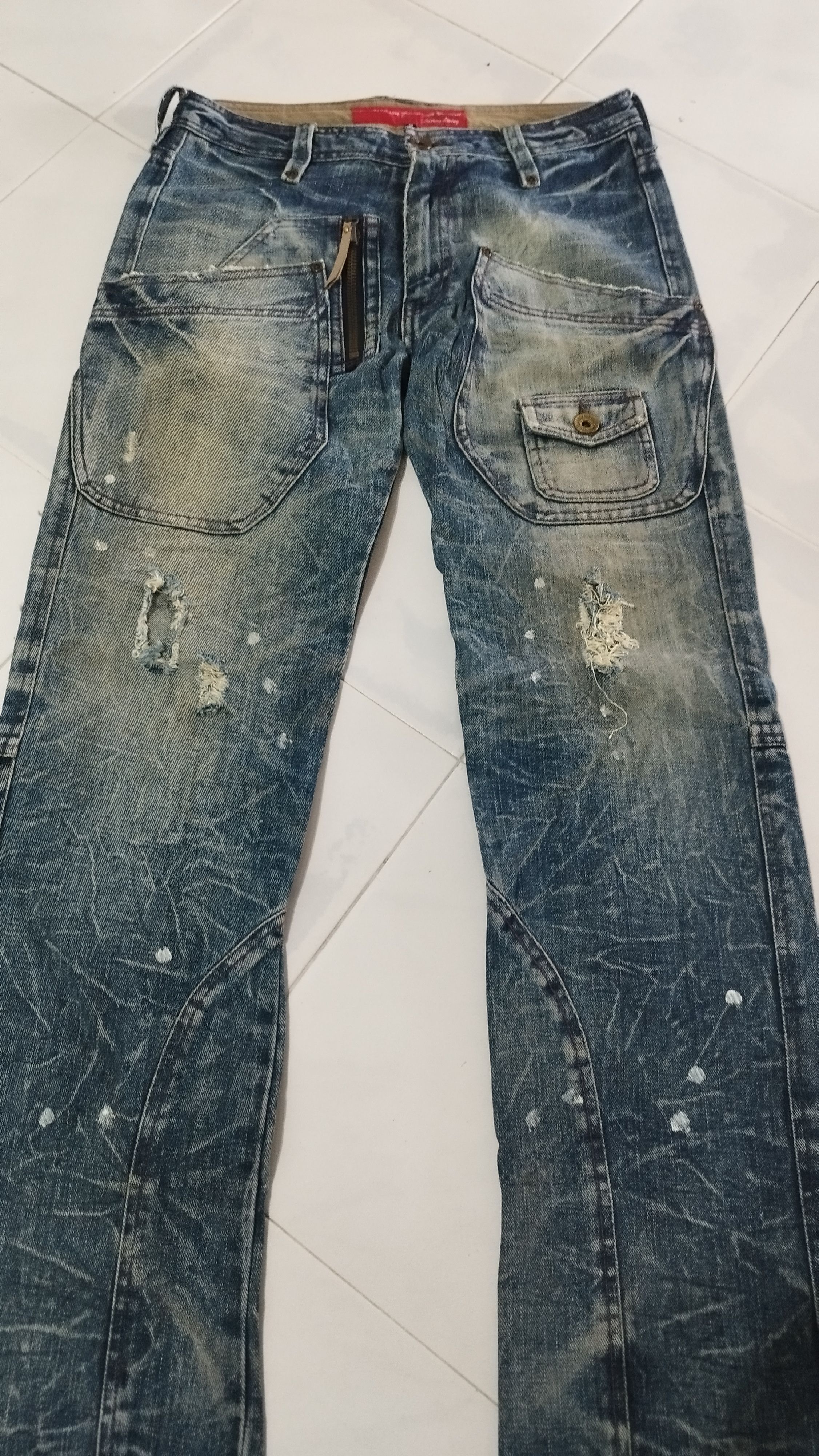 Le Grande Bleu (L.G.B.) Four season jewel bushpants Size US 32 / EU 48 - 2 Thumbnail