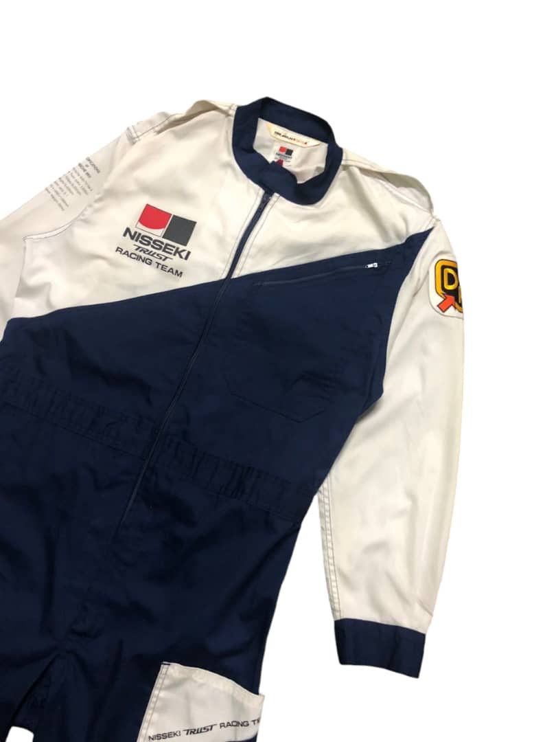Sports Specialties × Vintage Vintage Nisekki Trust Racing Team Caverall Size US 39 - 6 Thumbnail