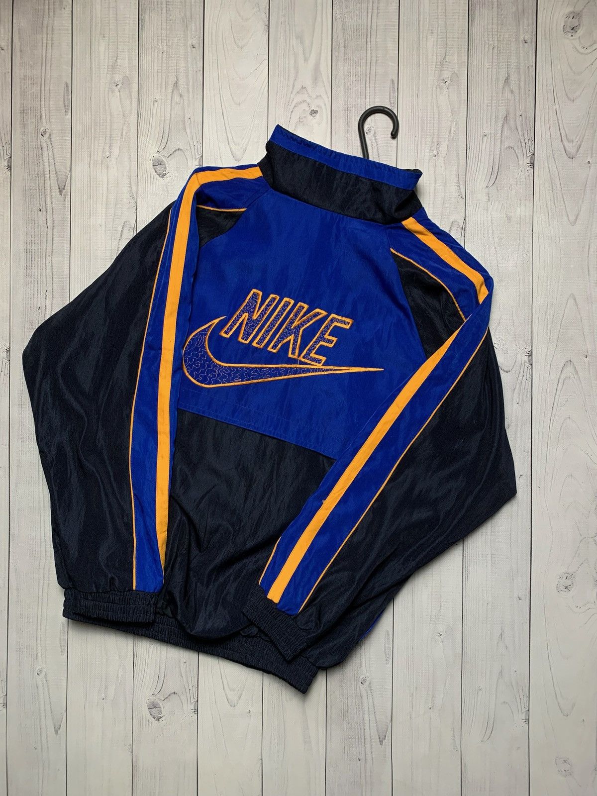 Vintage Vintage Nike Track jacket Brasil rare blue size Xs/S Size US XS / EU 42 / 0 - 4 Thumbnail