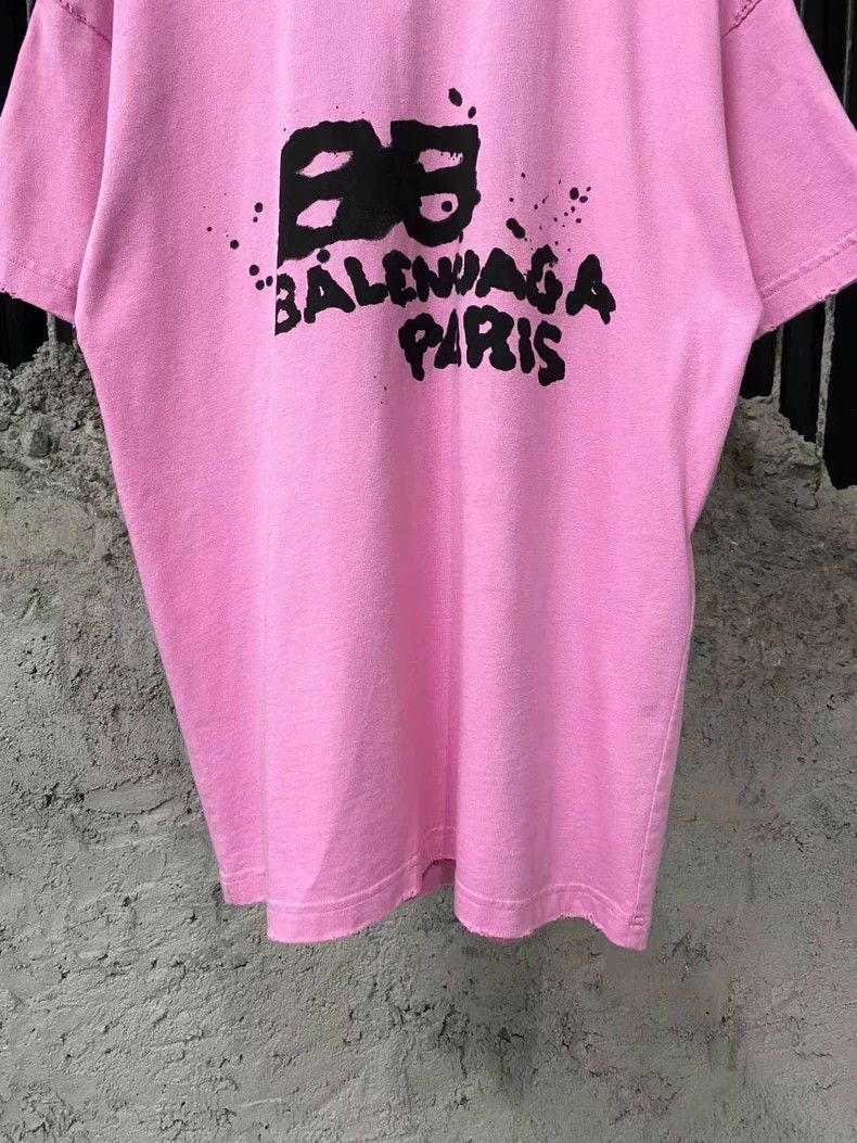 Balenciaga Balenciaga Graffiti Logo Short Sleeve Size US XS / EU 42 / 0 - 4 Thumbnail