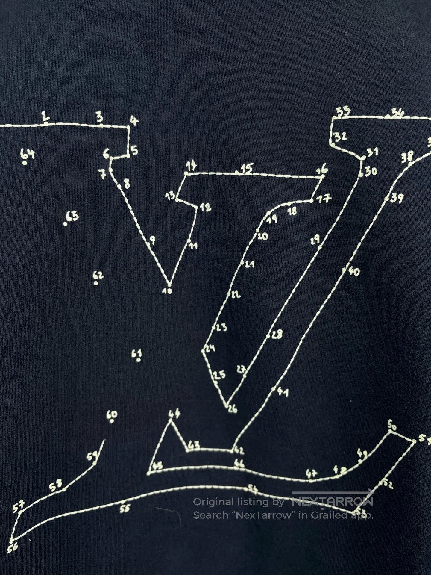 Louis Vuitton Louis Vuitton LV Dark Blue Long. Size US L / EU 52-54 / 3 - 3 Thumbnail