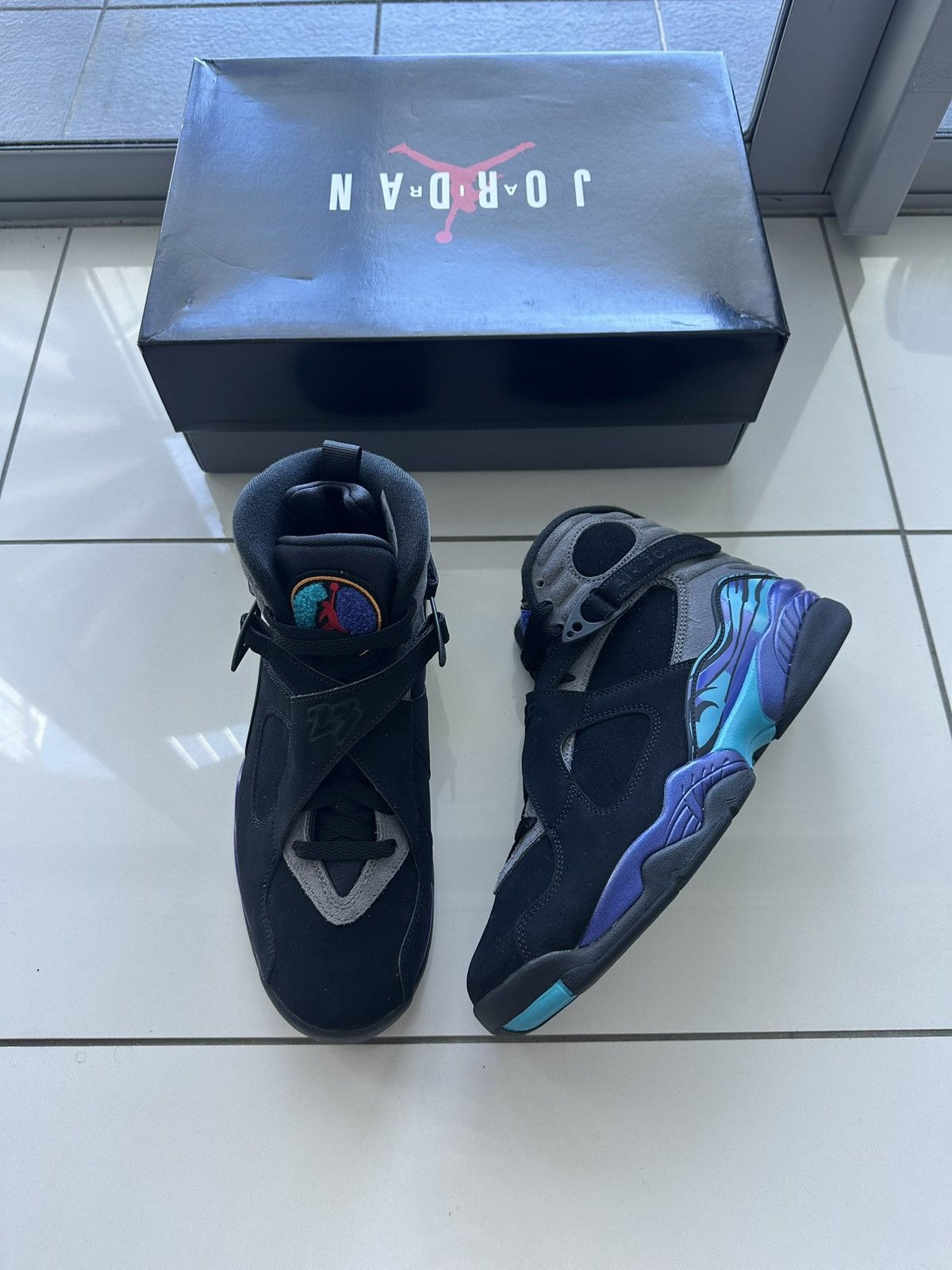 Jordan Brand Jordan 8 aqua Size US 9 / EU 42 - 10 Thumbnail