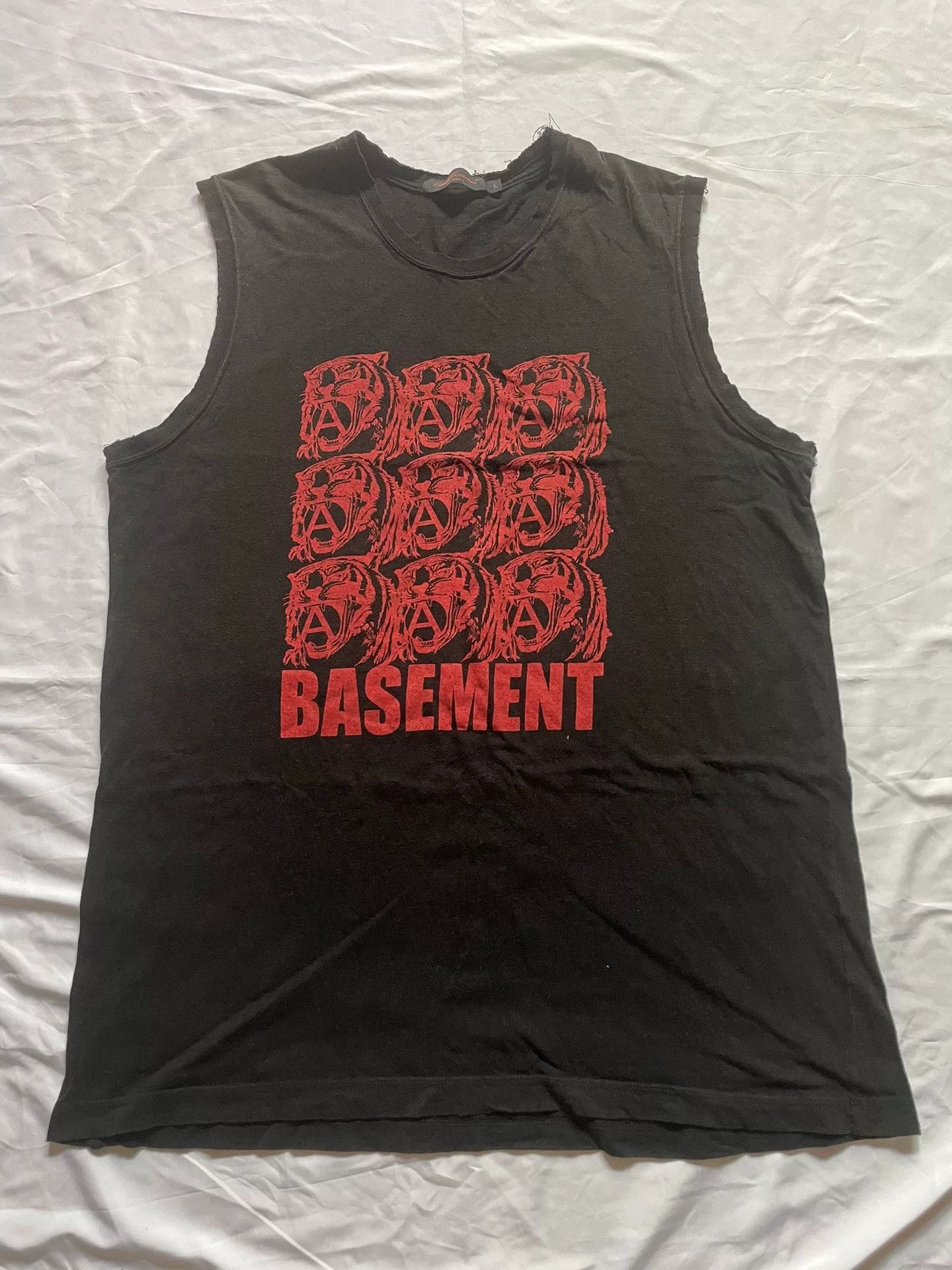 Undercover black sleeveless tank top with graphic design Size US L / EU 52-54 / 3 - 1 Thumbnail