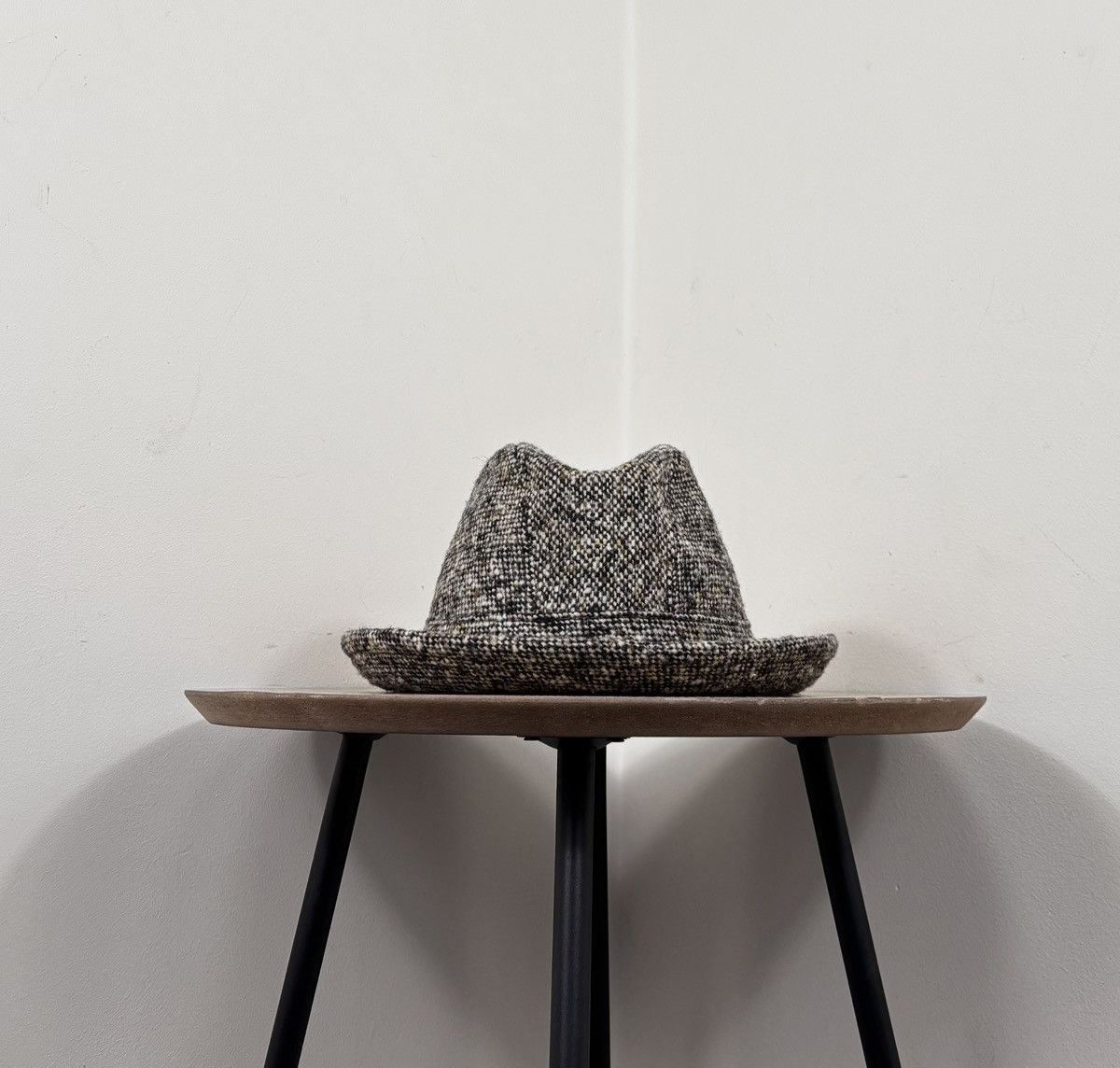 Other Moessmer Barbetti Bologna Wool Tweed Trilby Fedora Hat Size ONE SIZE - 12 Thumbnail