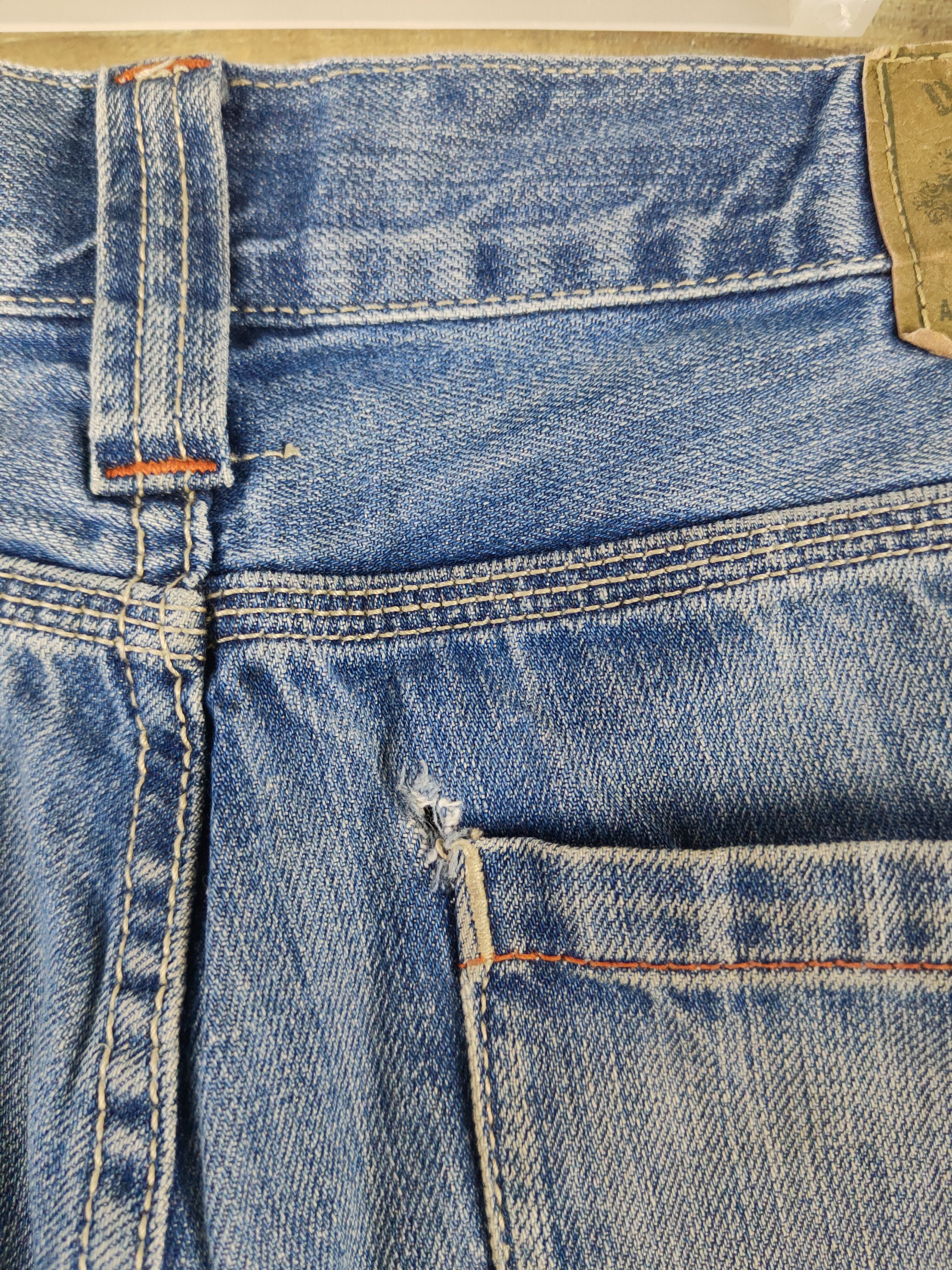 U.S. Polo Assn. DL U.S Polo Assn. Blue Distressed Ripped Jeans #1372 Size US 36 / EU 52 - 8 Thumbnail