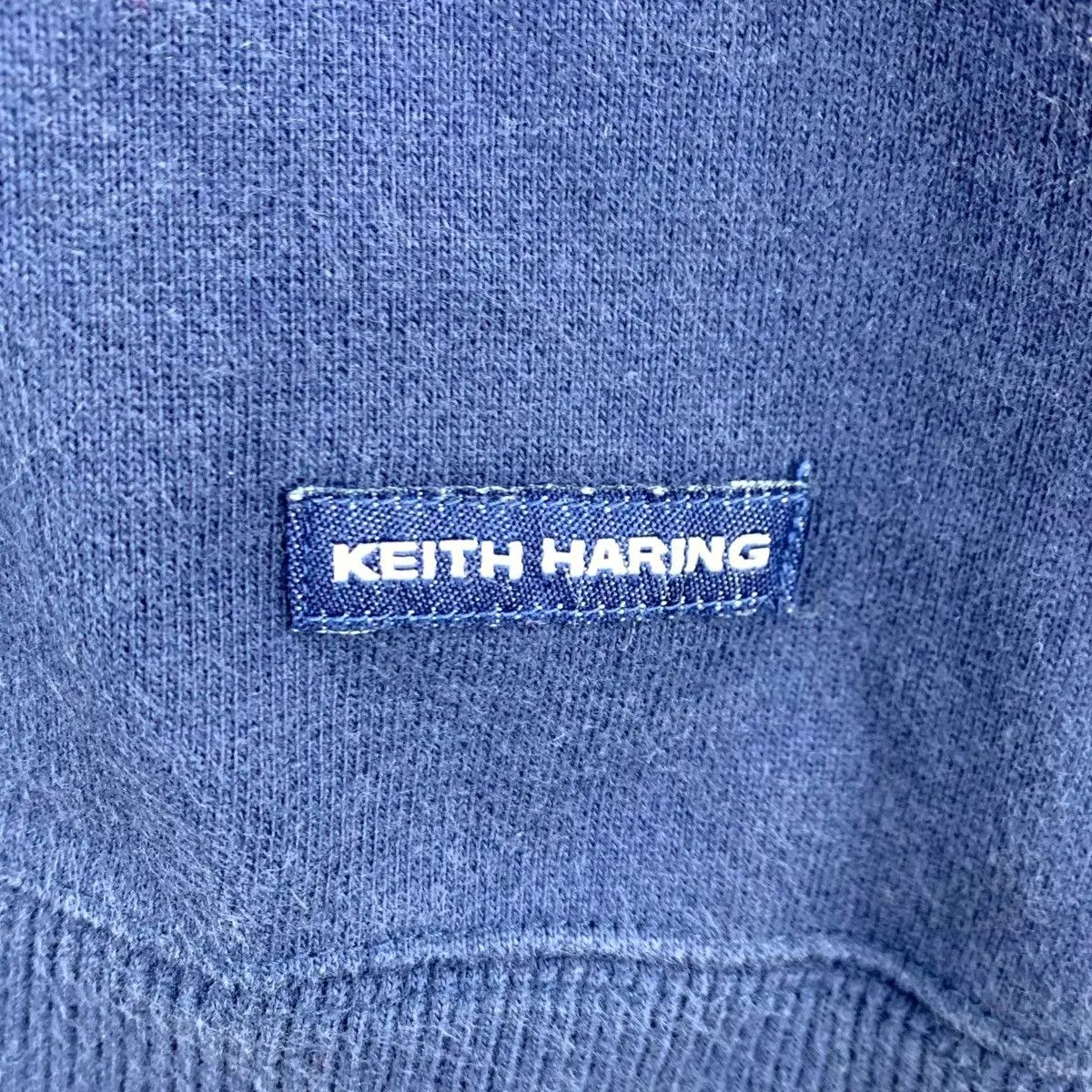 Keith Haring × Uniqlo Vtg KEITH HARING x UNIQLO Best Buddies USA Flag Sweatshirt Size M / US 6-8 / IT 42-44 - 11 Thumbnail