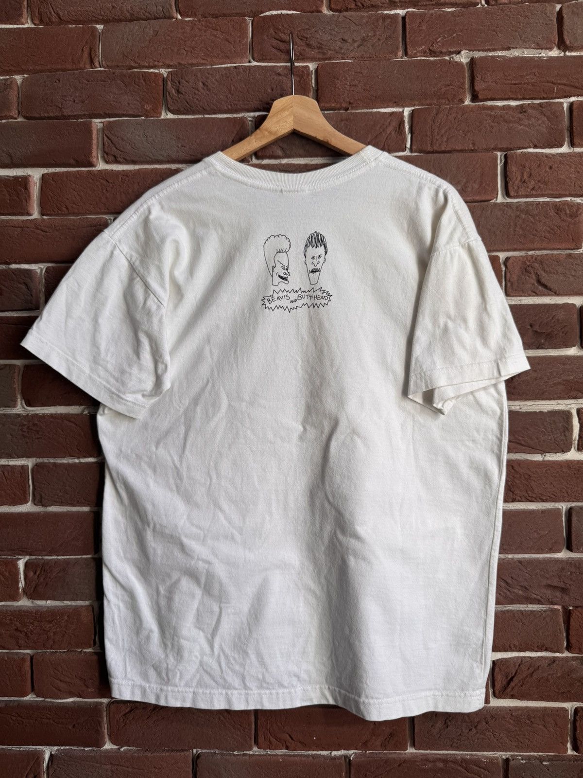 Vintage Beavis & Butthead Tattoos Rules” tee Cartoon Movie T Shirt Size US L / EU 52-54 / 3 - 2 Thumbnail