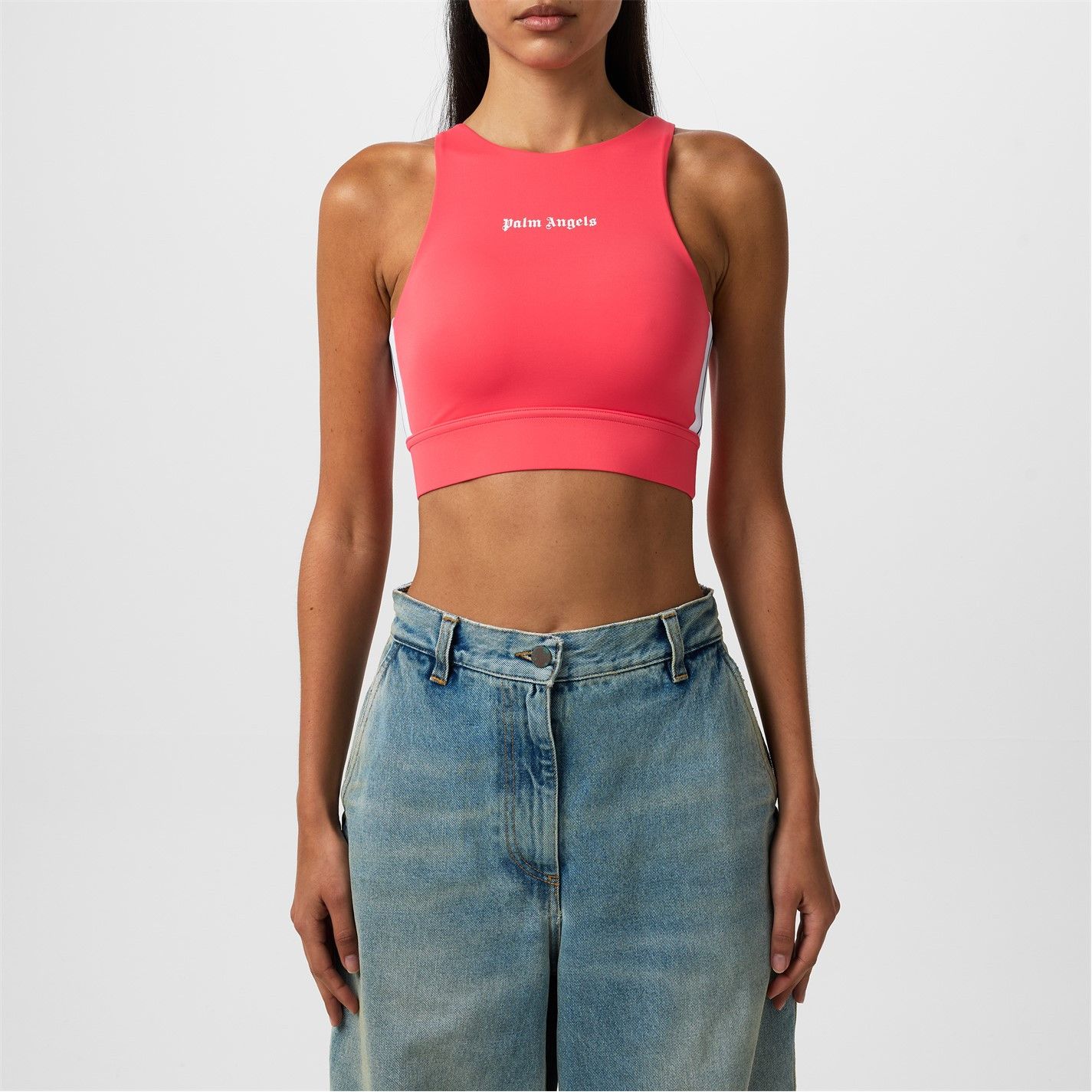 o1g2r1mq0325 Crop Top in Fuchsia
