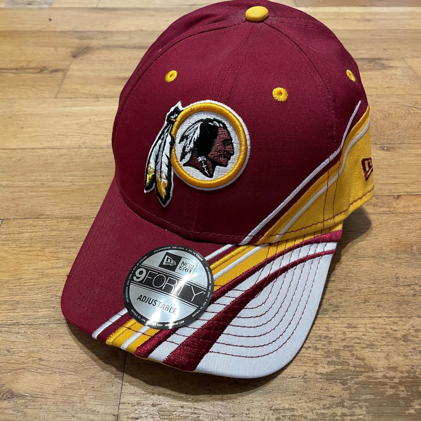 NFL × New Era New Era Washington Redskins One Size Logo Cap - New - Tags Size ONE SIZE - 1 Thumbnail