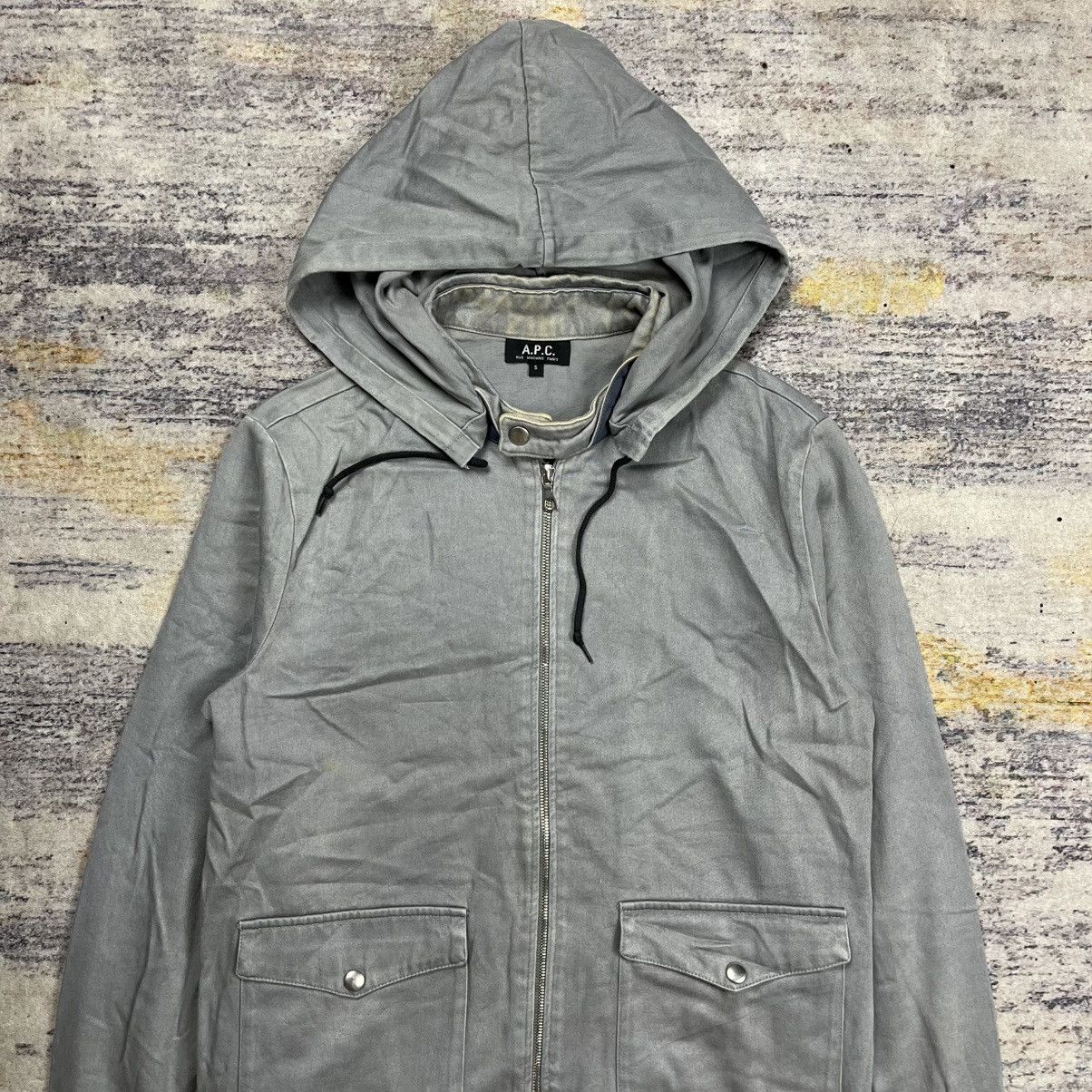 A.P.C. A.p.c jacket grey Size US S / EU 44-46 / 1 - 3 Thumbnail