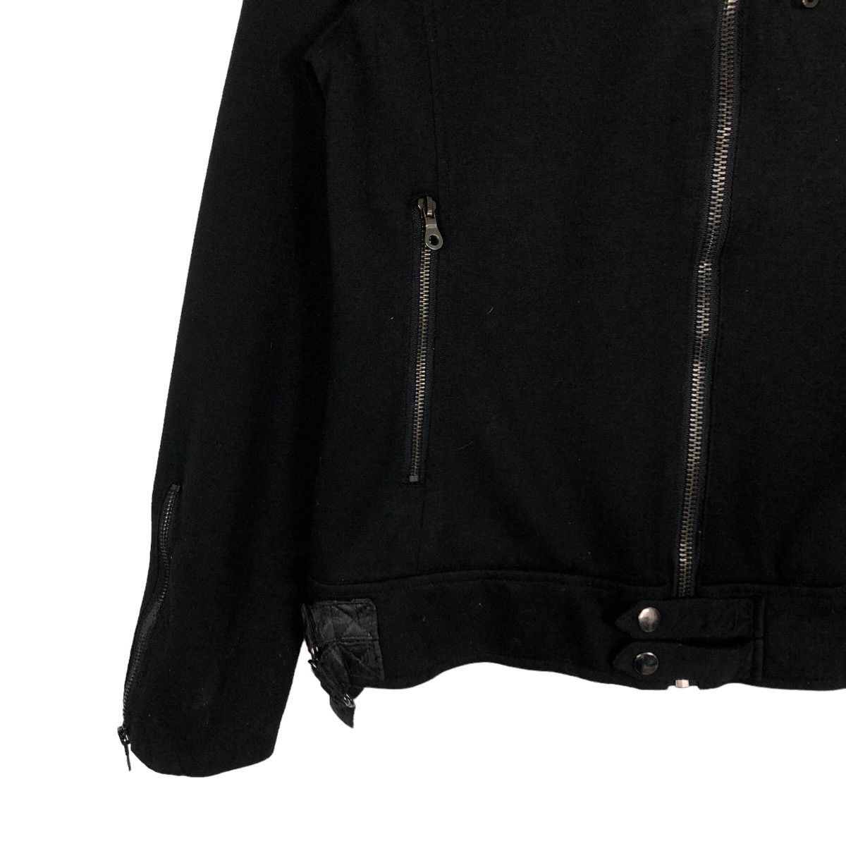 Japanese Brand 🔥Parachute Biker Jacket Double Breast Pincponc Japan Size US L / EU 52-54 / 3 - 4 Thumbnail