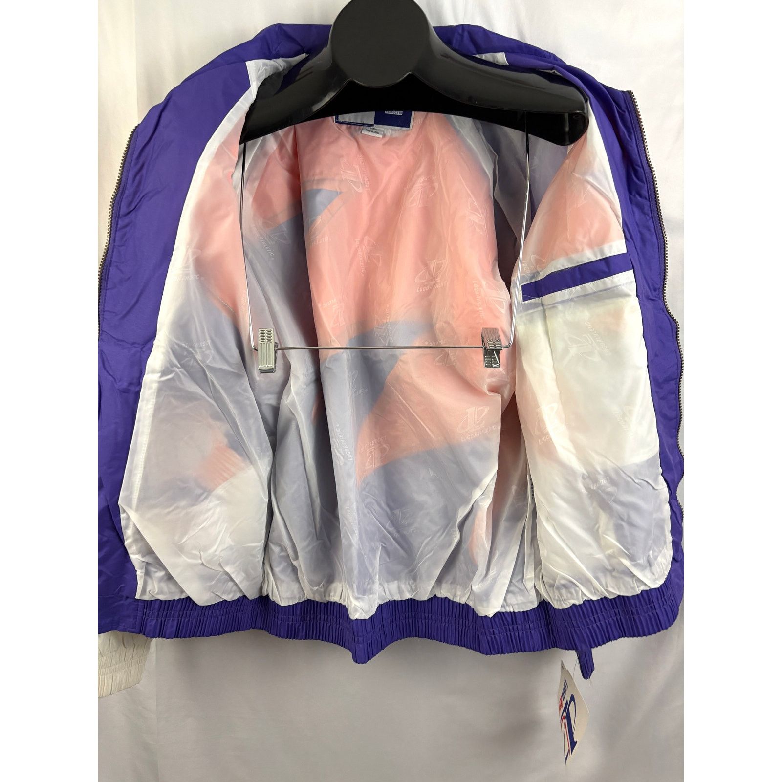 Logo Athletic Phoenix Suns Sharktooth Windbreaker Jacket L NWT Vintage 90s Size US L / EU 52-54 / 3 - 3 Thumbnail