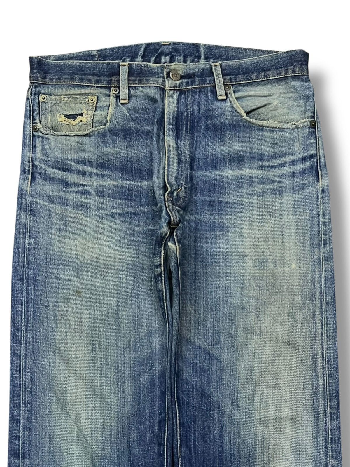Levi's Vintage 02 Levi’s 505 Japan - Faded Wash, Distressed Denim Size US 34 / EU 50 - 4 Thumbnail