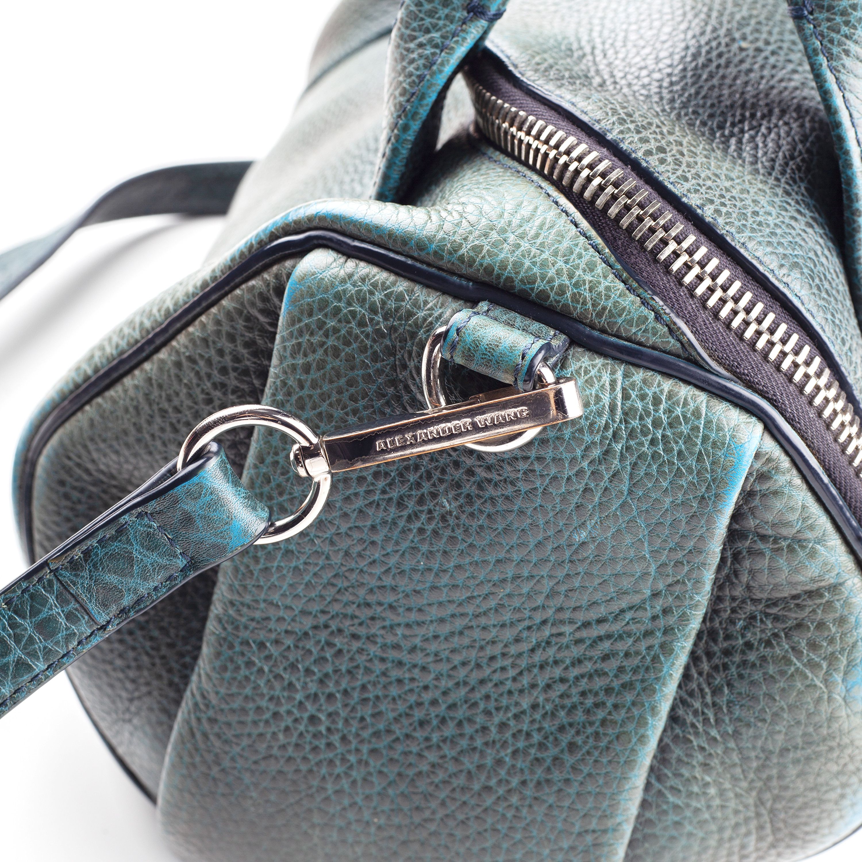 Alexander Wang Alexander Wang Rocco Turquoise Blue Acid Bag Size ONE SIZE - 9 Thumbnail
