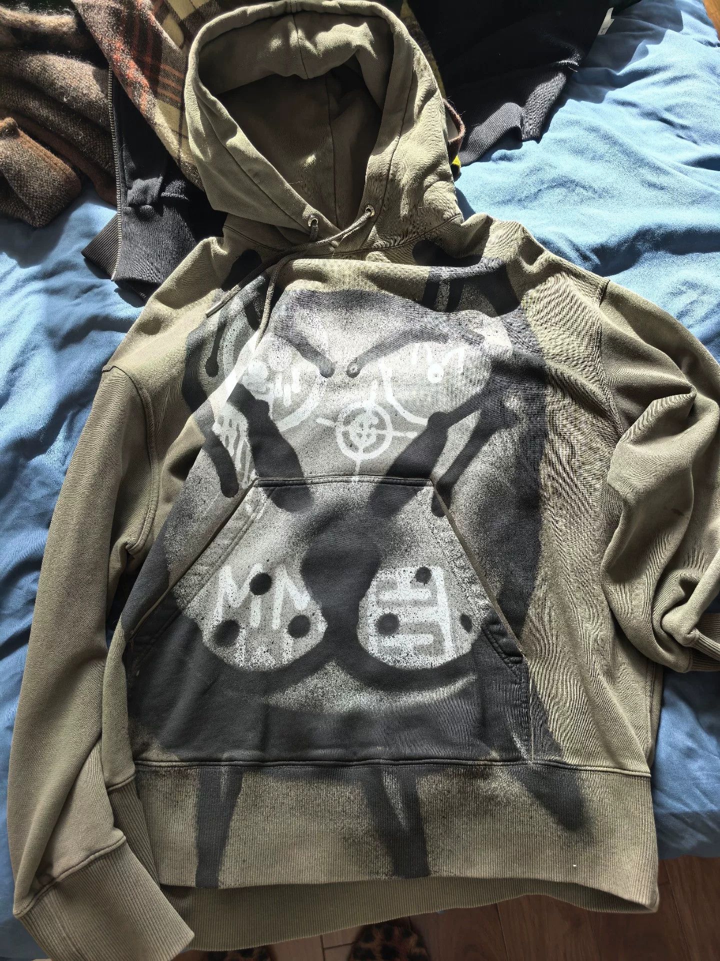 Givenchy givenchy olive green graphic sweatshirt Size US M / EU 48-50 / 2 - 1 Thumbnail