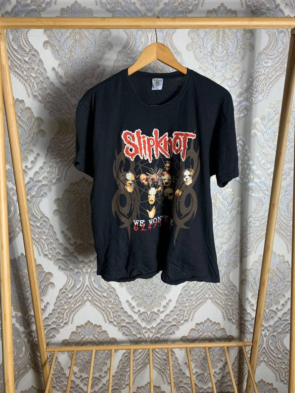 Band Tees Vintage SLIPKNOT World Tour Rock T-shirt Metal retro 90s Size US L / EU 52-54 / 3 - 1 Thumbnail