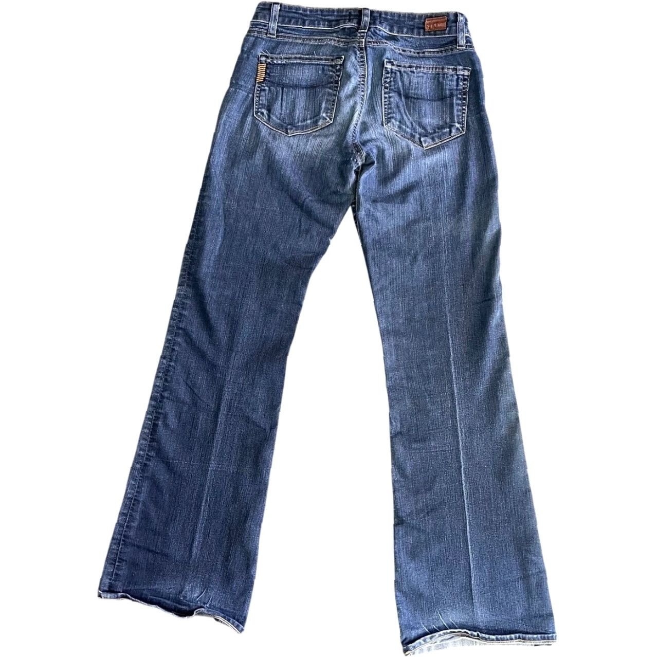Paige Paige Jeans Womens 27 Boot Cut Denim Dark Wash Low Rise 27 Regular 30 Inseam Women's Jeans Black? Size 27" / US 4 / IT 40 - 2 Thumbnail