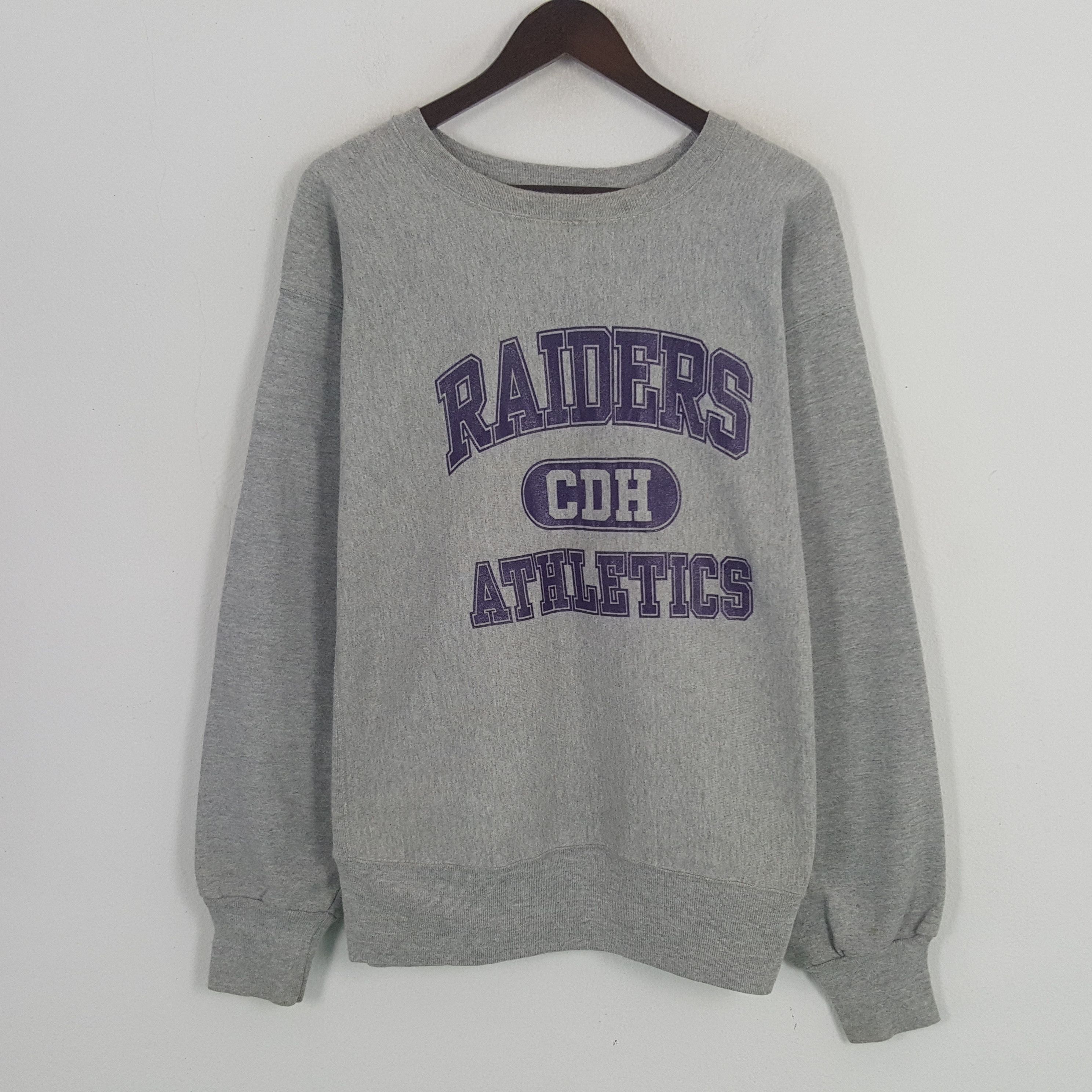 NFL × Vintage Vintage Raiders CDH Athletics Sweatshirt Size US XL / EU 56 / 4 - 1 Thumbnail
