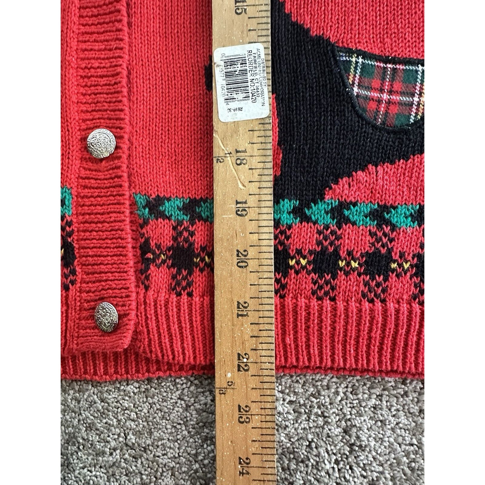 Other Vintage Y2K Sweater Vest Scottie Dog Alfred Dunner Size PM Size M / US 6-8 / IT 42-44 - 4 Thumbnail